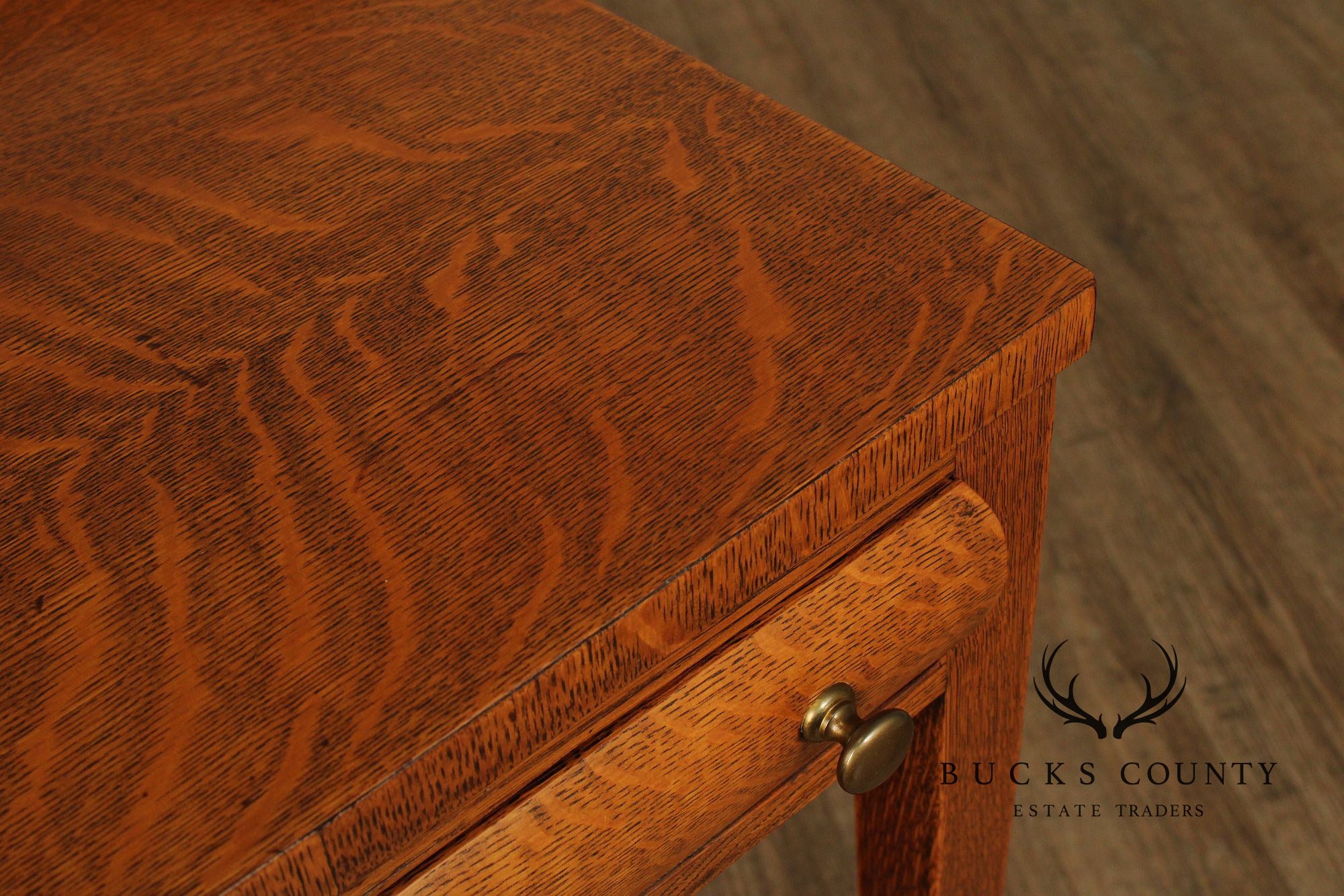 Antique Oak Two Tier Server Sideboard