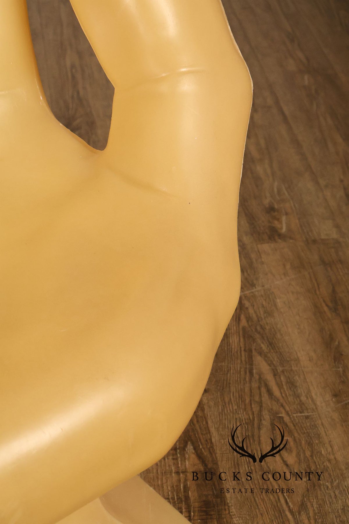 Vintage Molded Plastic Right Hand Chair