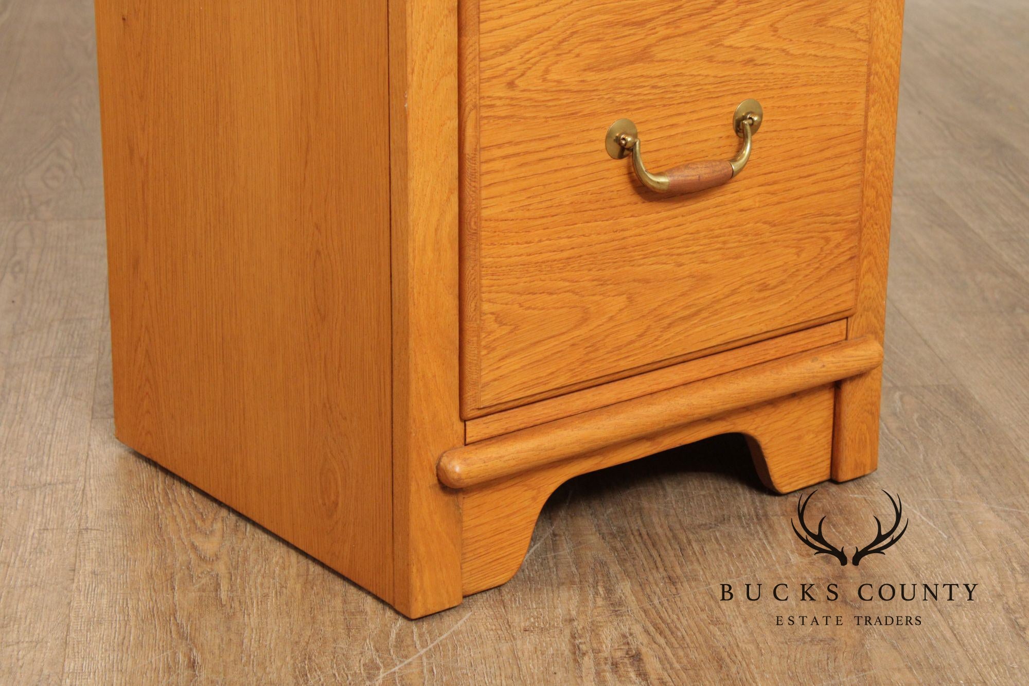 Lexington Pair of Oak File Cabinets
