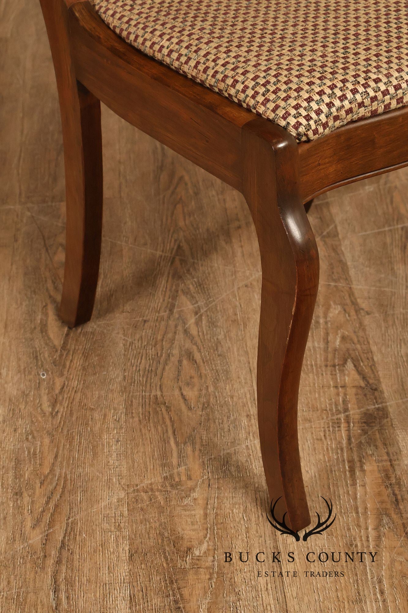 Pennsylvania House Empire Style Vintage Set Of Six Style Cherry Dining Chairs