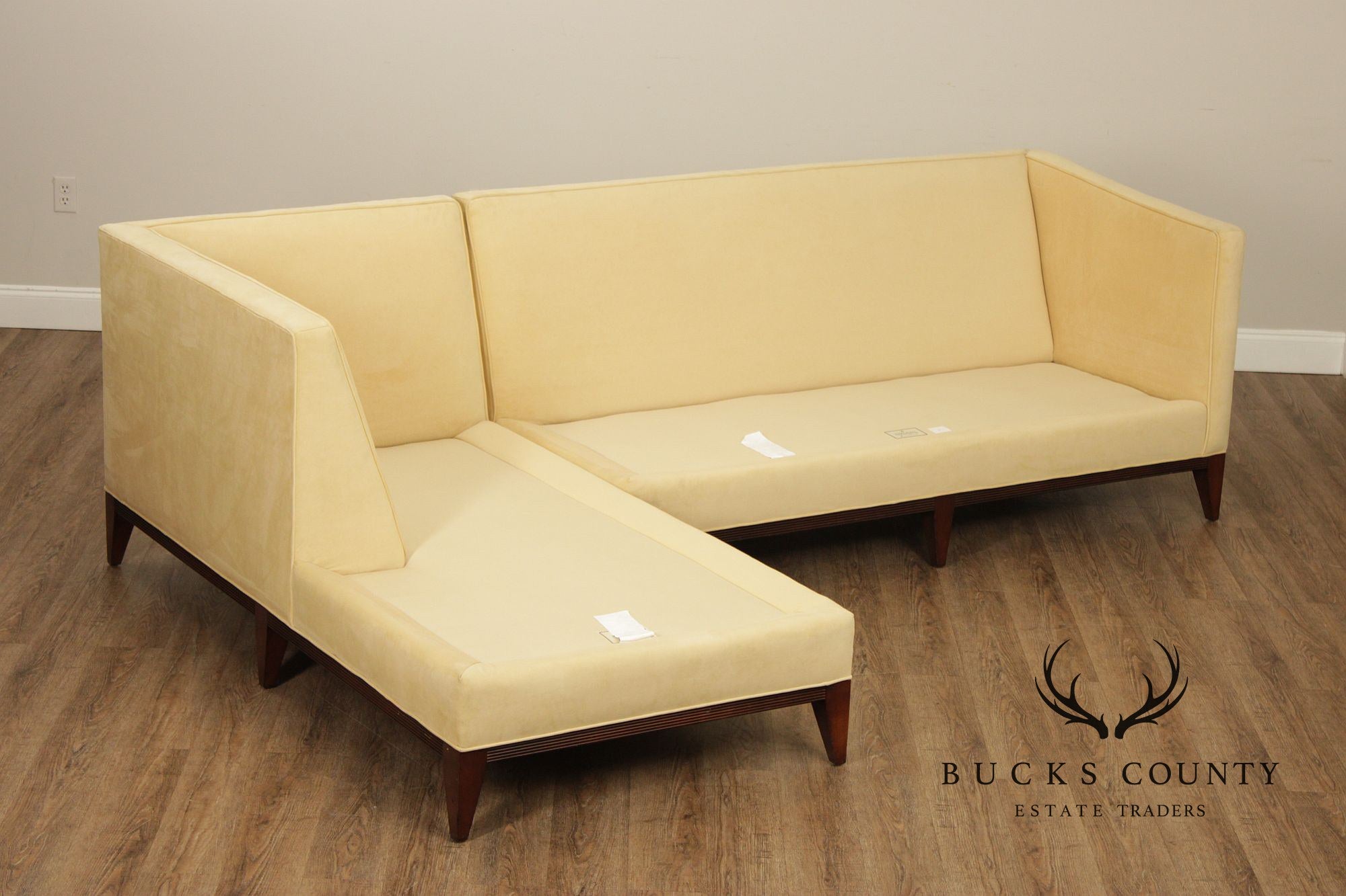 Sherrill Classic Modern Style Two-Piece Sectional Sofa