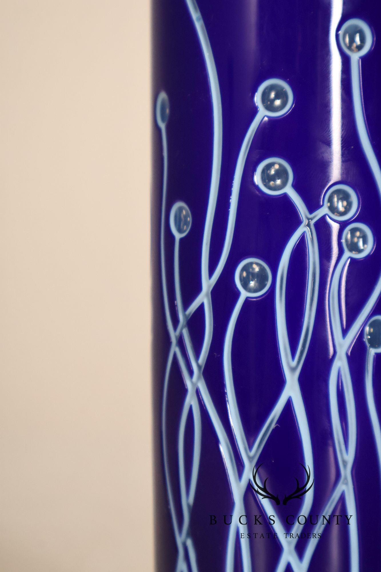 Wedgwood 'Neptune' Blue Vase