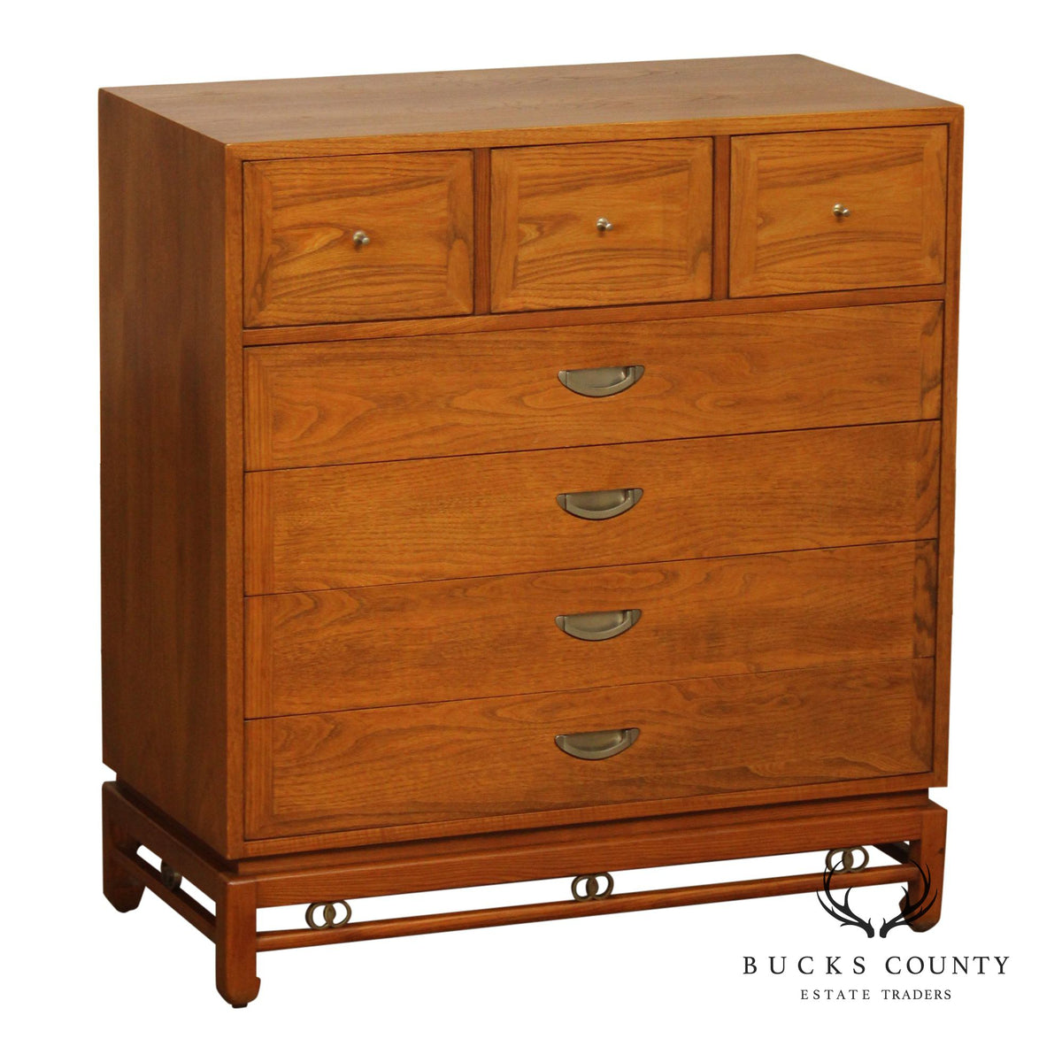 American Of Martinsville Mid Century Modern Tall Chest Of Drawers