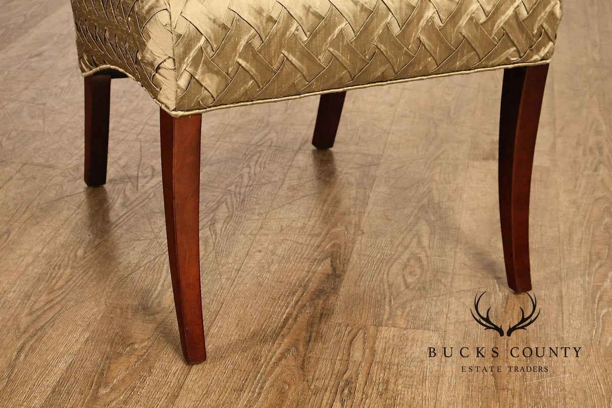 Hickory White Modern Set of Six Upholstered Dining Chairs