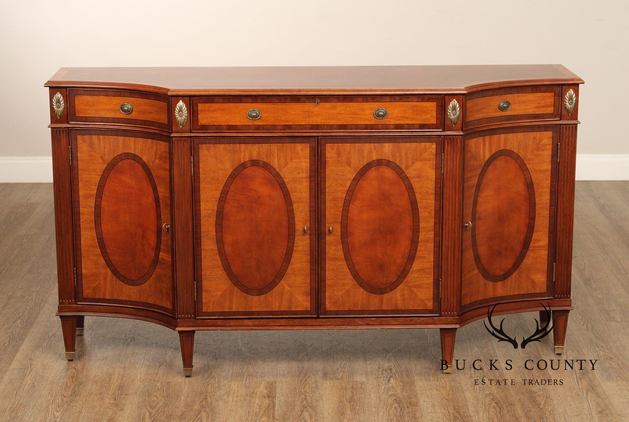 Ethan Allen Newport Collection Mahogany Easton Sideboard