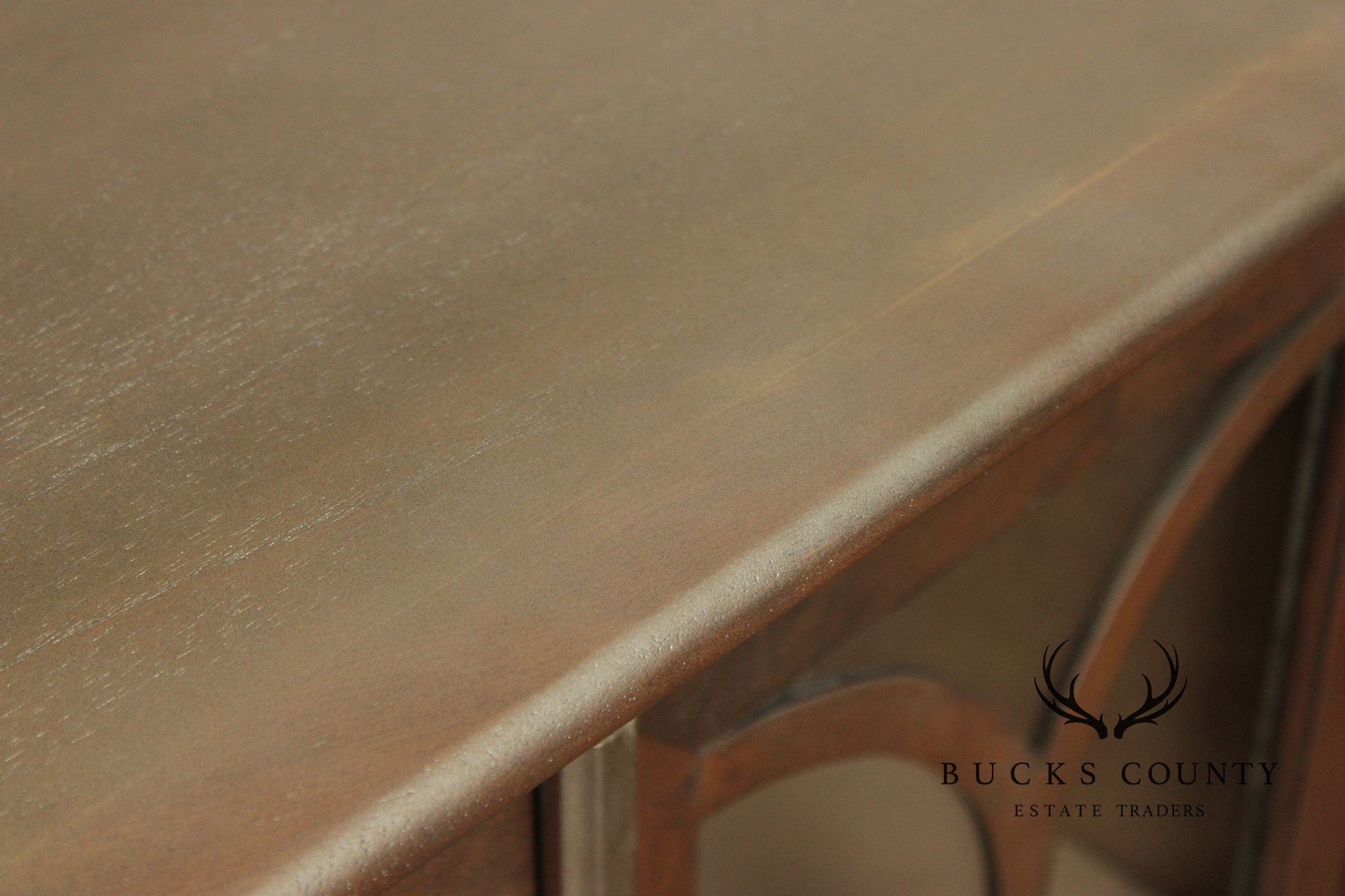 Uttermost Transitional Style  Narrow Four Door Glass Front Cabinet