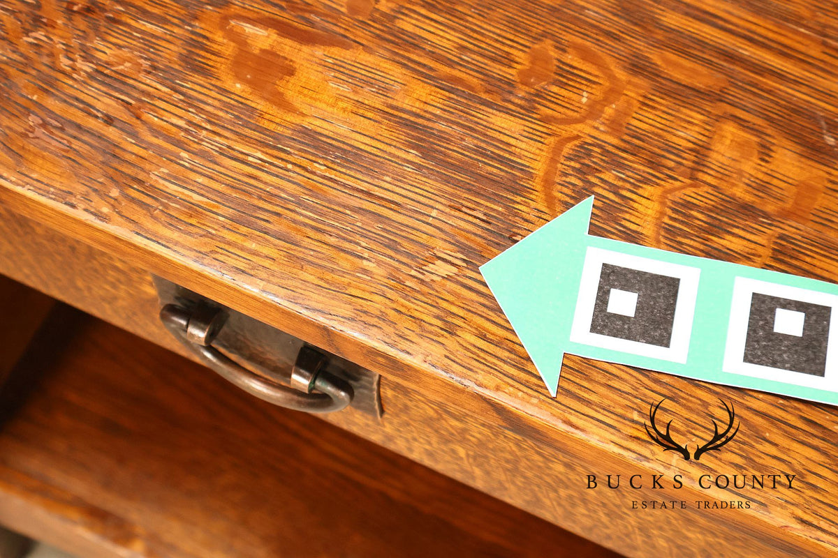 Stickley Harvey Ellis Collection Mission Oak Open Nightstand