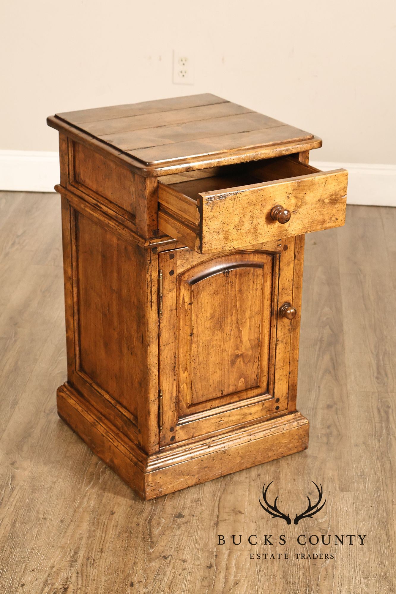 Guy Chaddock Melrose Collection Rustic One Drawer Nightstand