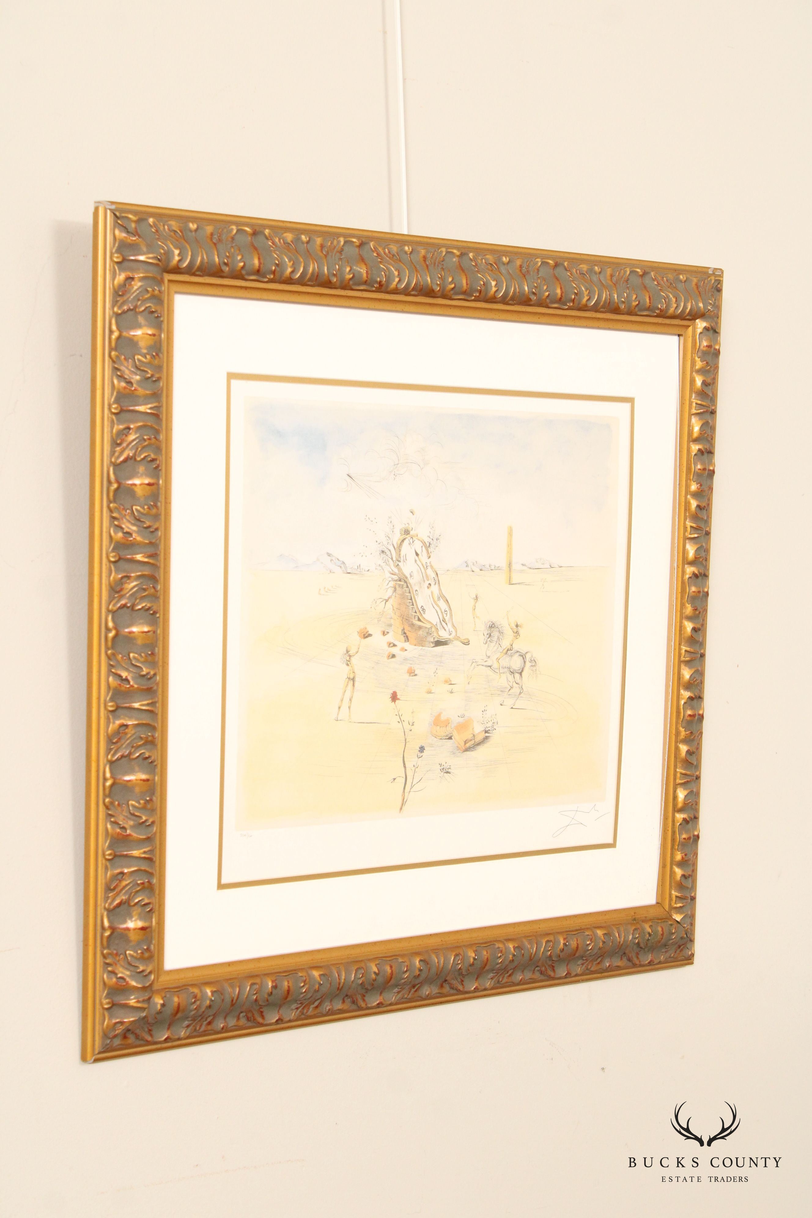 Salvador Dali 'Cosmic Horseman' Limited Edition Lithograph