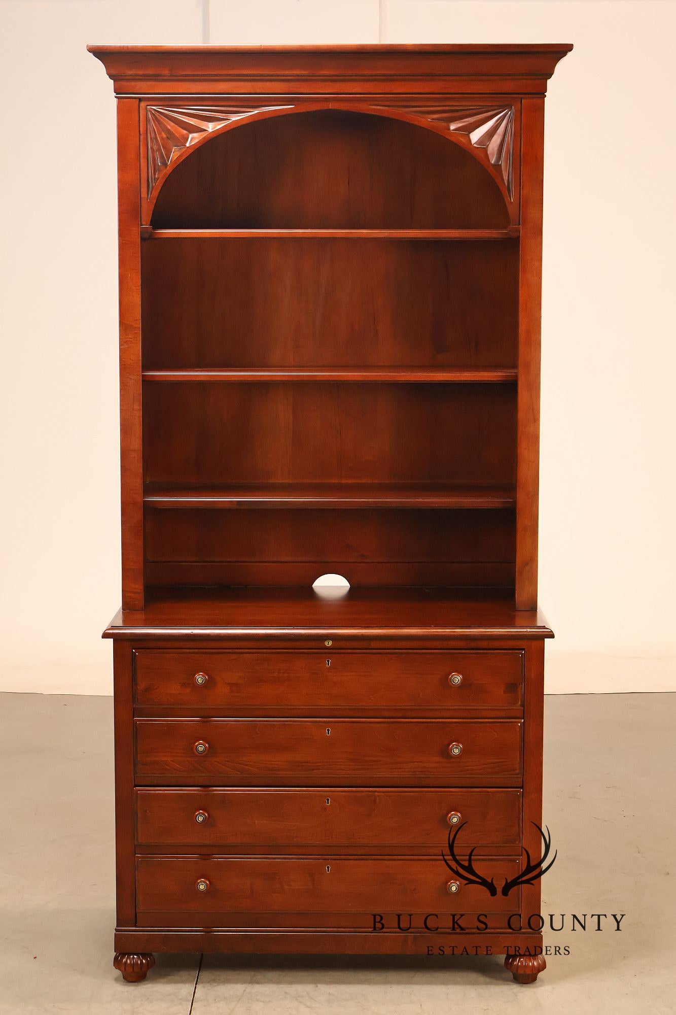 Ethan Allen 'British Classics' Collection Office Bookcase