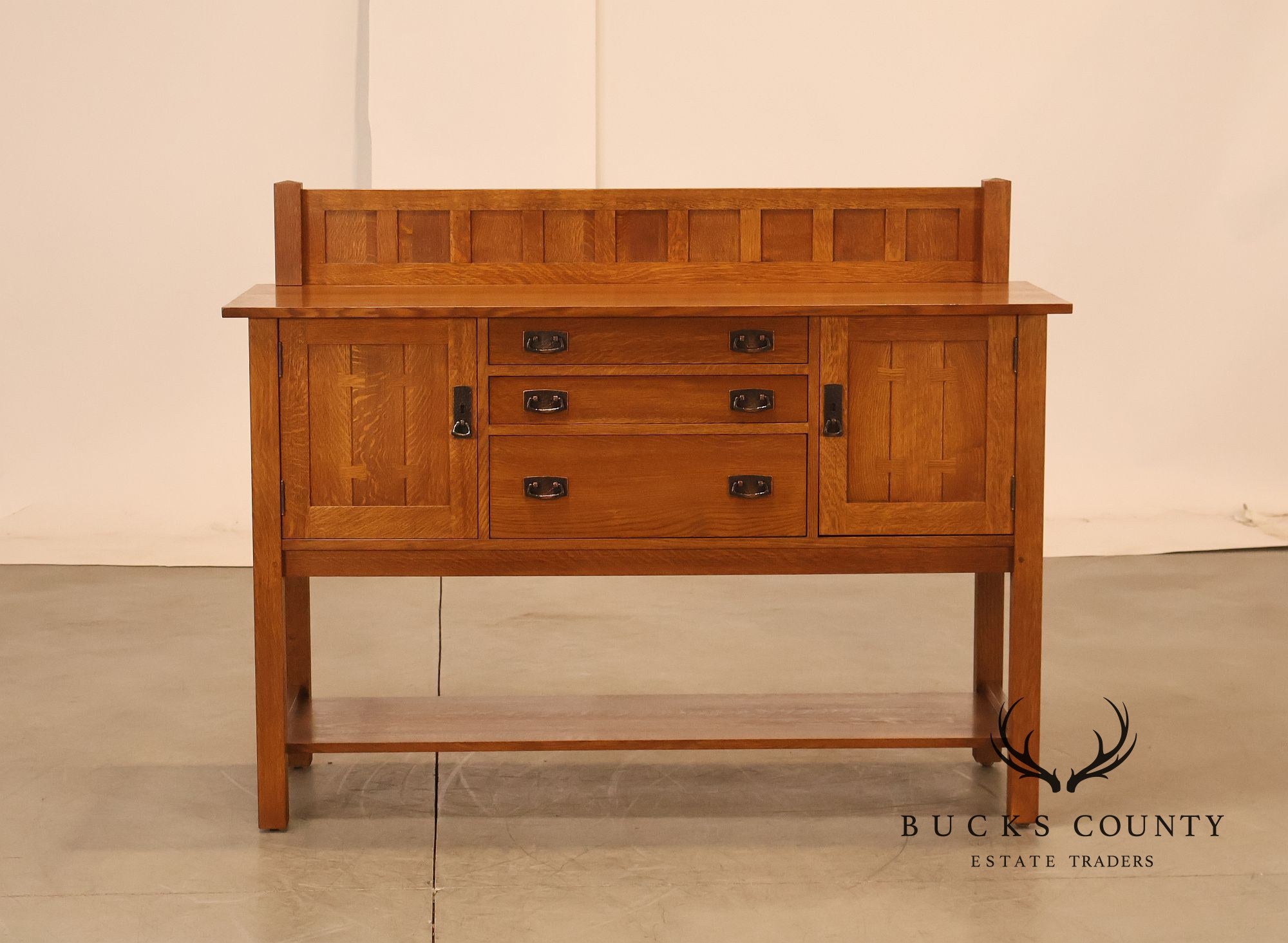 Stickley Mission Collection Oak Sideboard