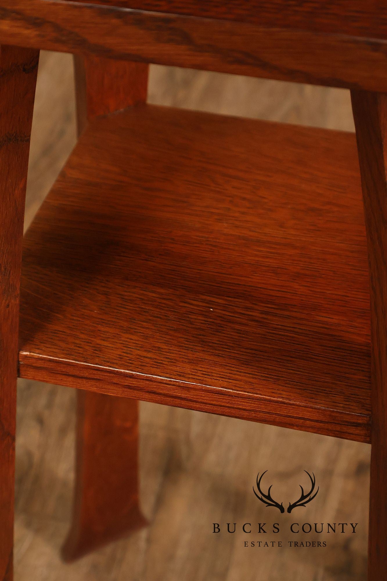 Stickley Mission Collection Tom Jones Oak Drink Stand