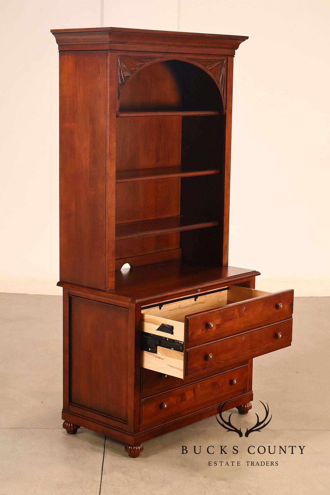 Ethan Allen 'British Classics' Collection Office Bookcase