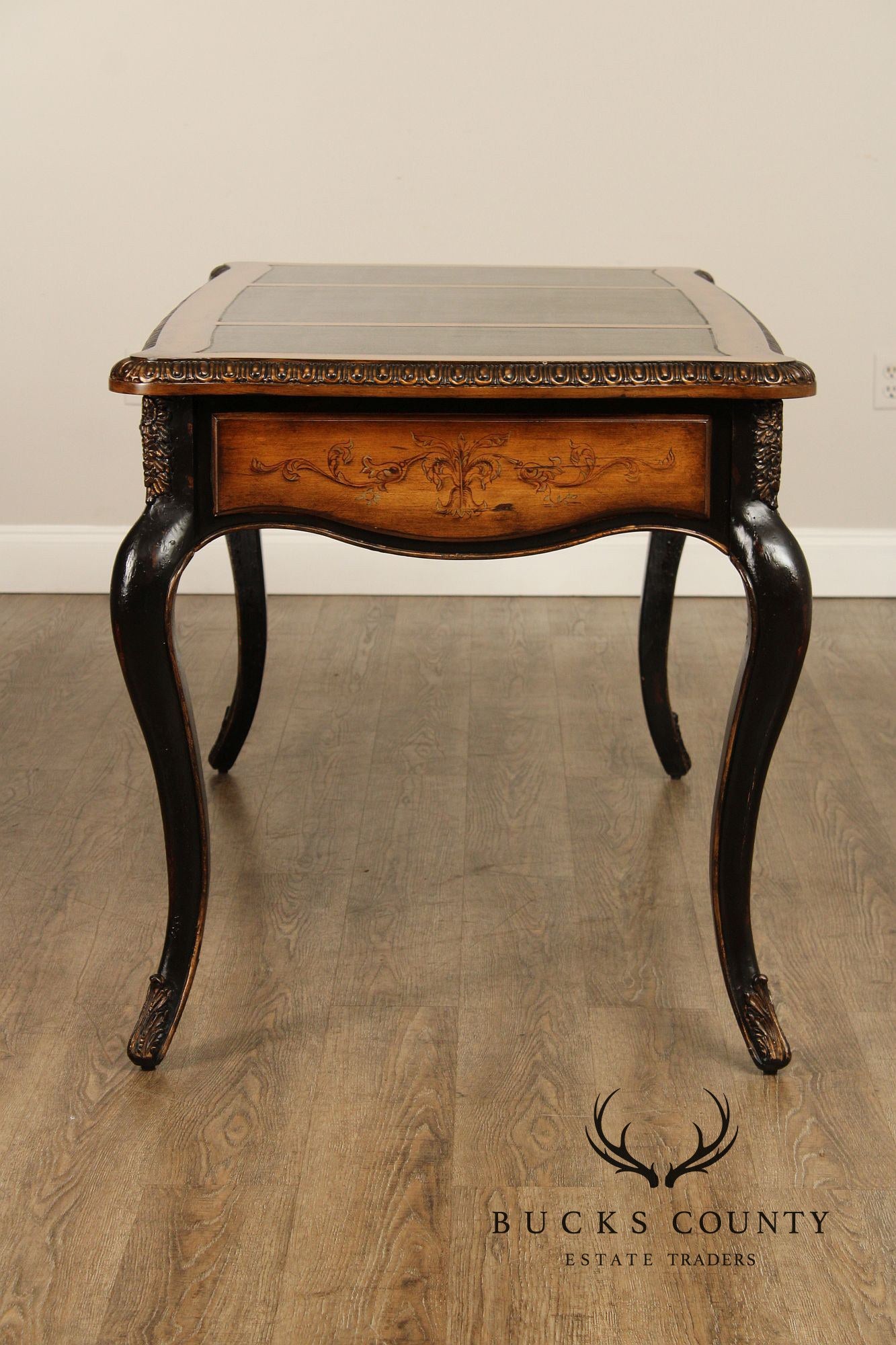 Hooker Furniture Louis XV Style Leather Top Desk