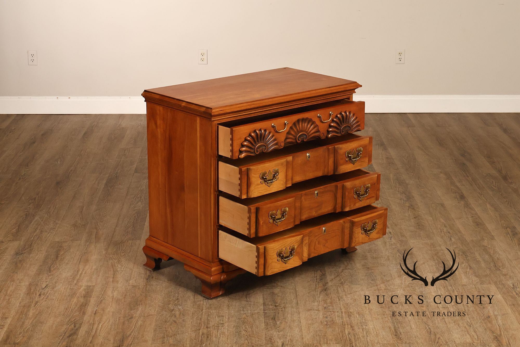 Harden Georgian Style Cherry Goddard Chest