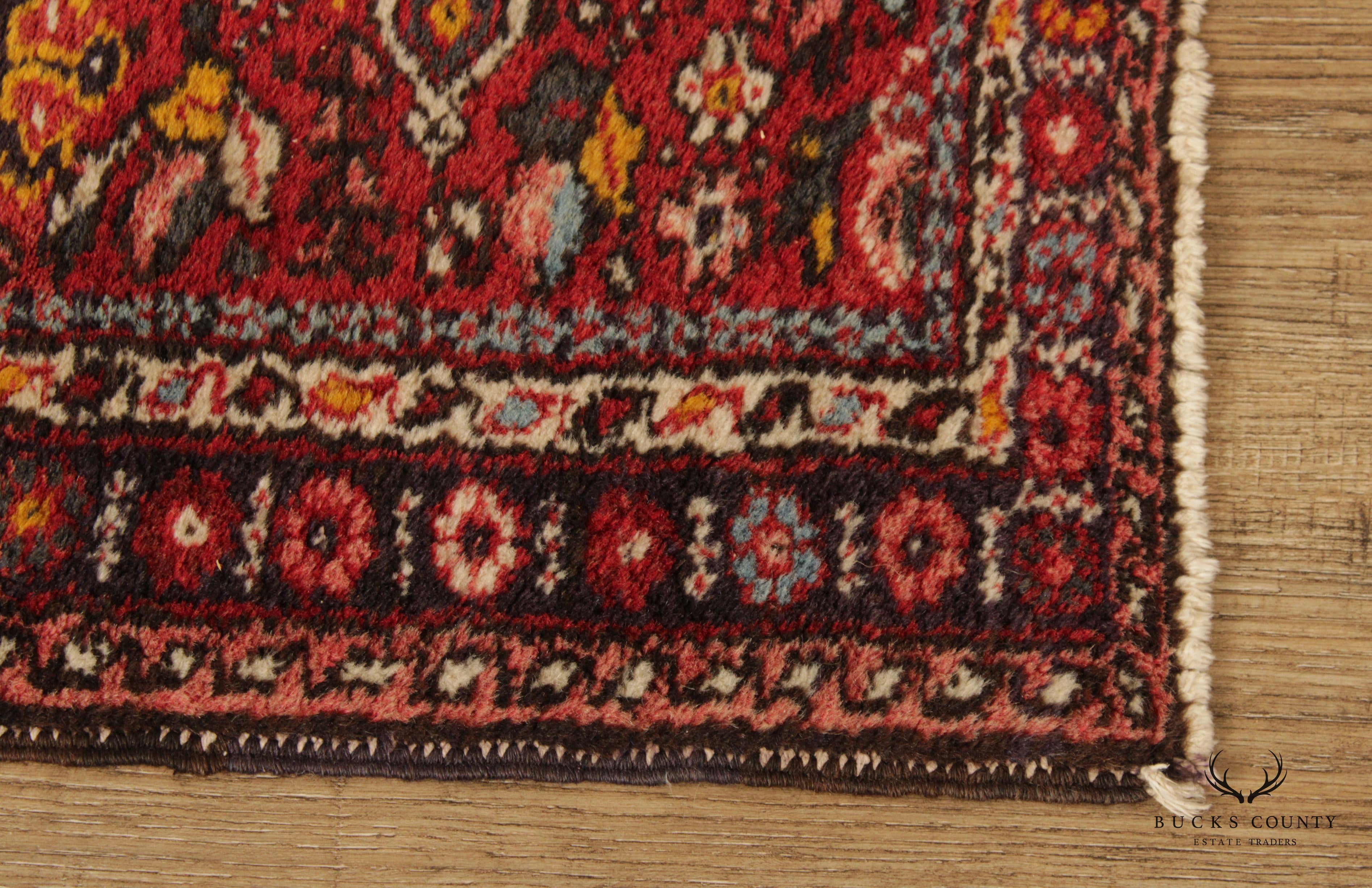 Vintage Afghan Kazak Area Rug, 4' x 2.5'