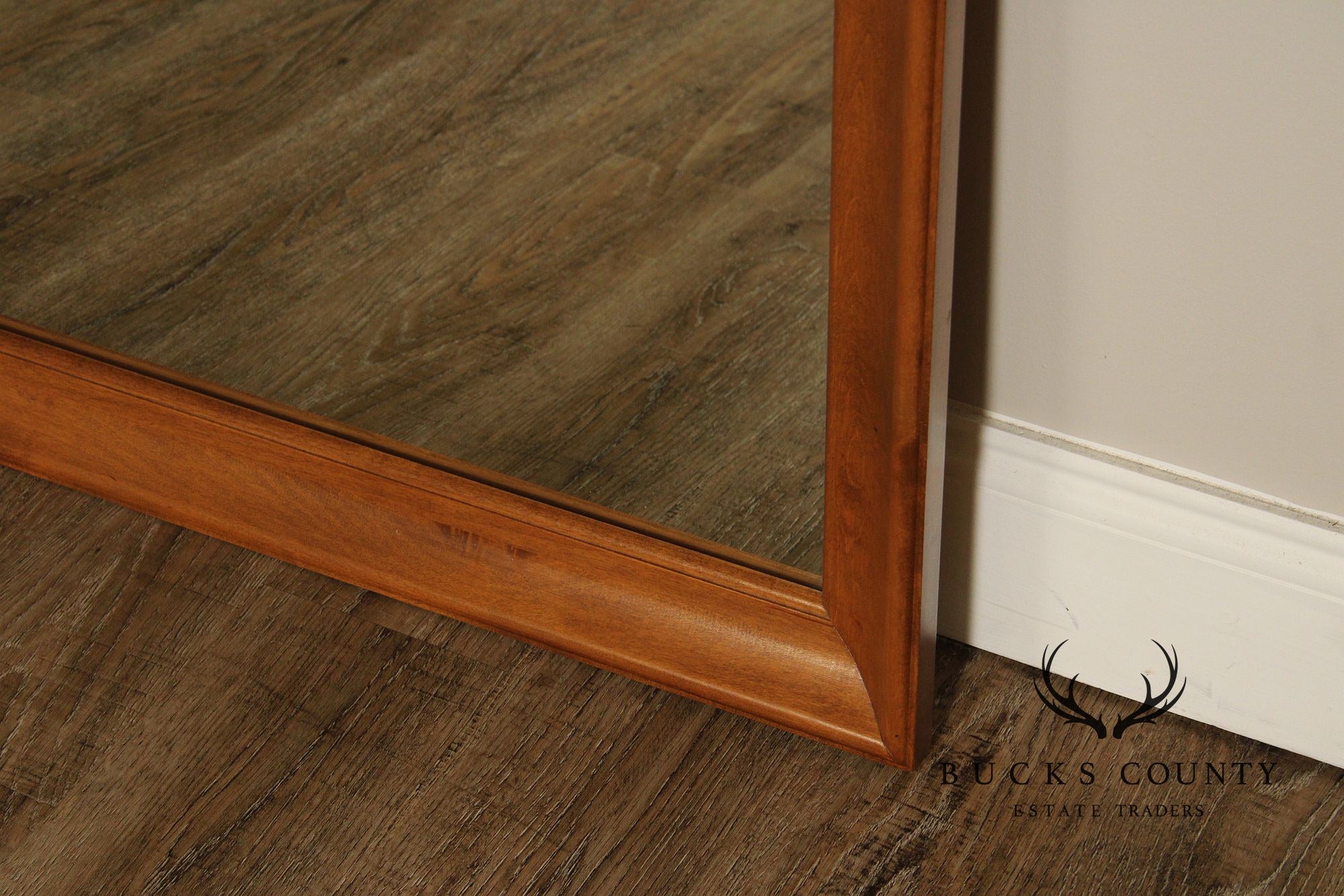 Ethan Allen Heirloom Nutmeg Maple Wall Mirror