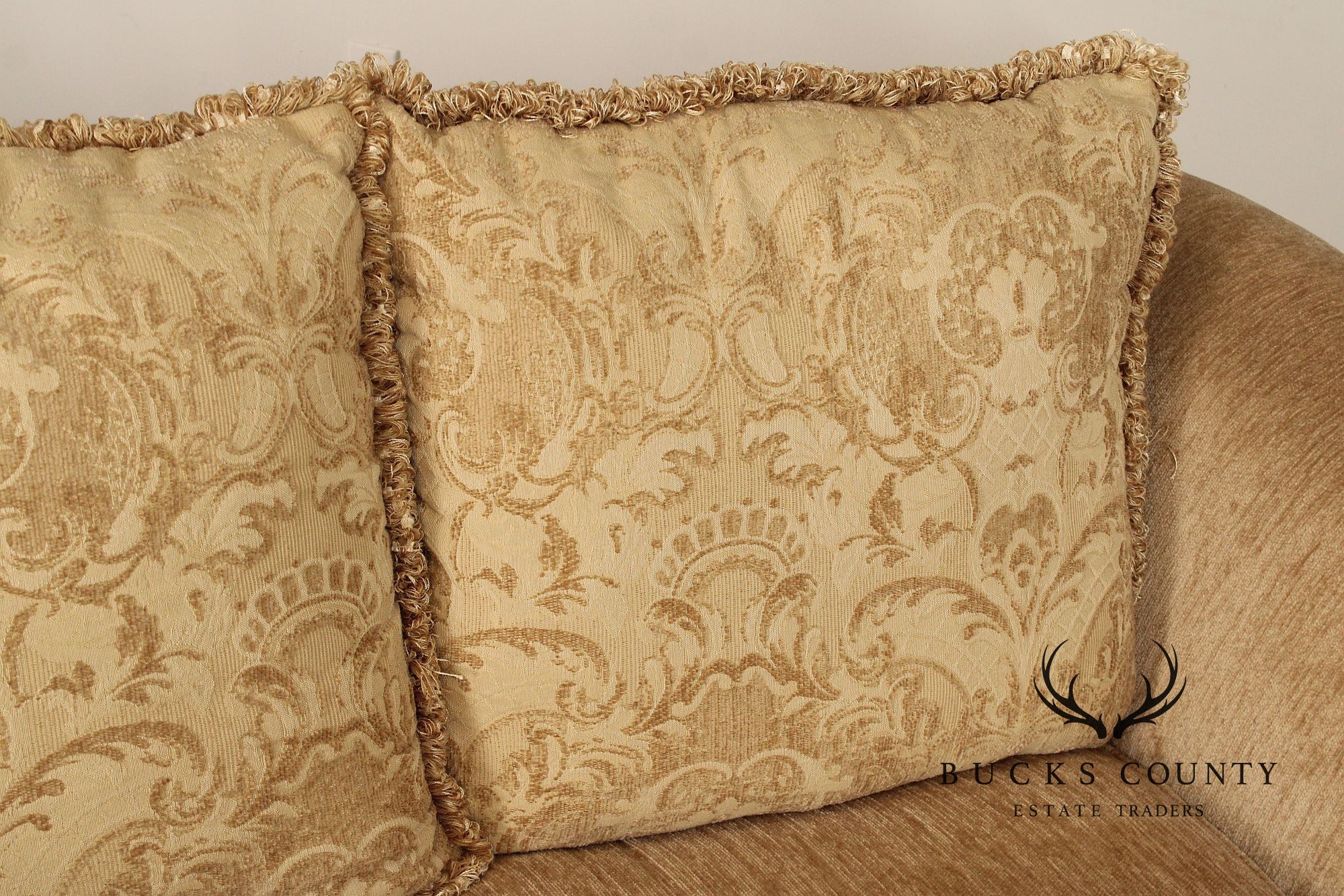 Custom Quality Traditional Upholstered Sofa