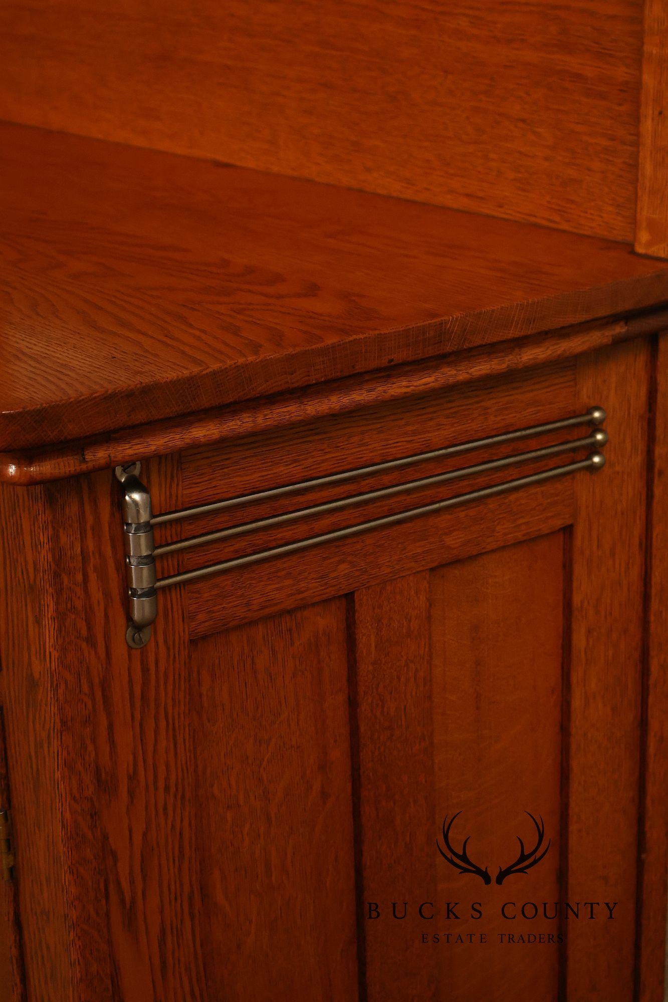 Paine’s Furniture Company Antique Victorian Oak Washstand