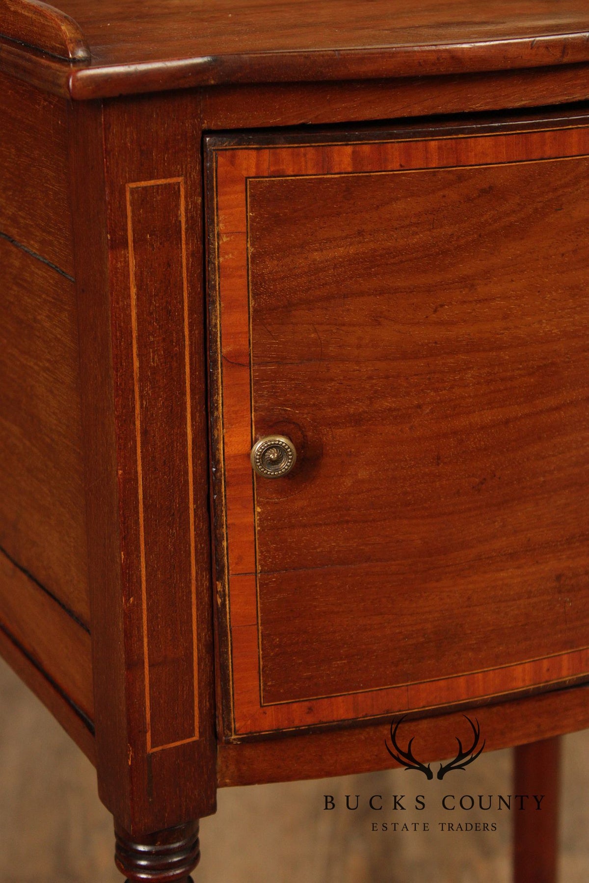 Vintage Georgian Style Mahogany Pot Cupboard