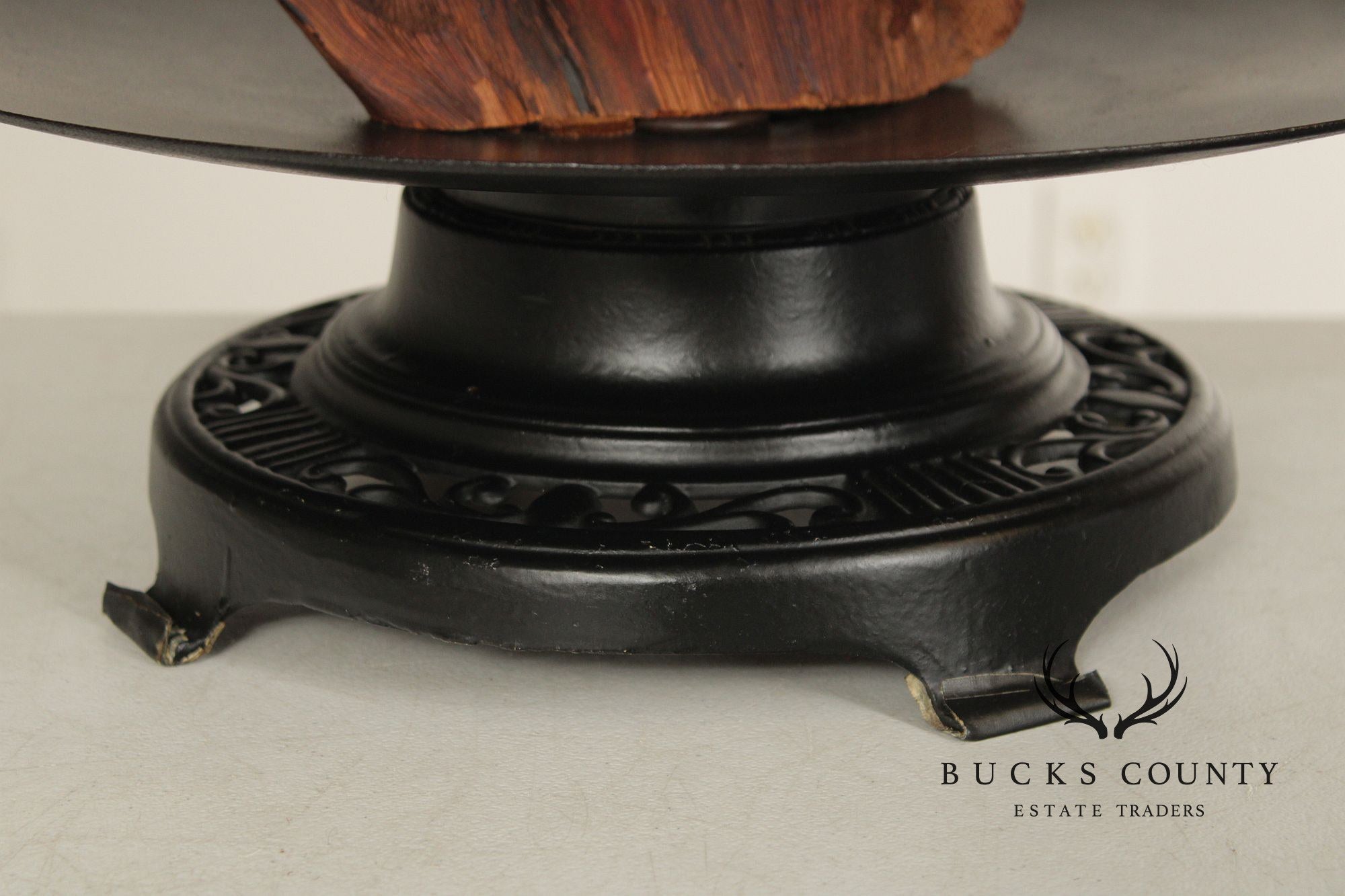 Mid Century Modern Tall Driftwood Table Lamp