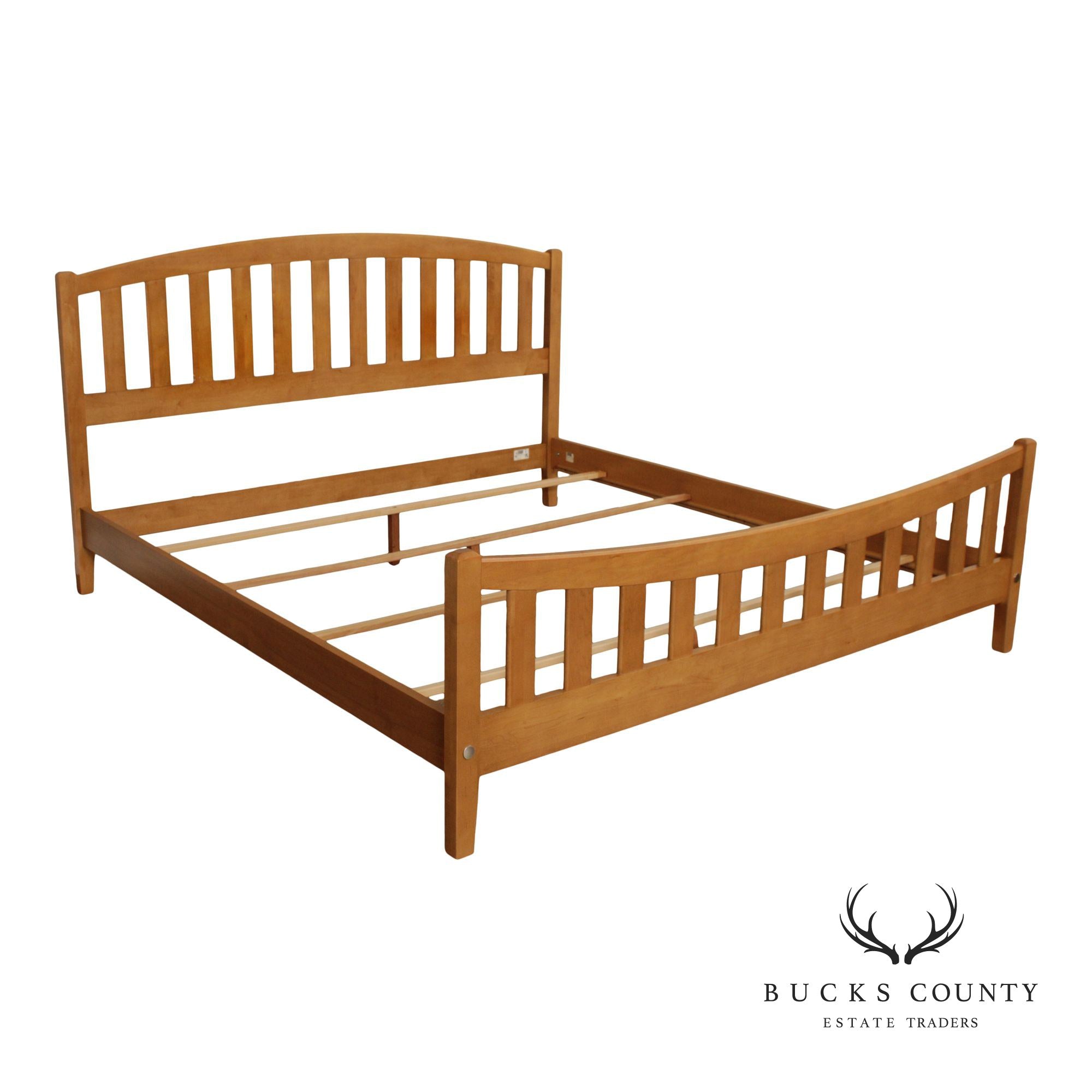 Ethan Allen 'Elements' King Size Maple Bed