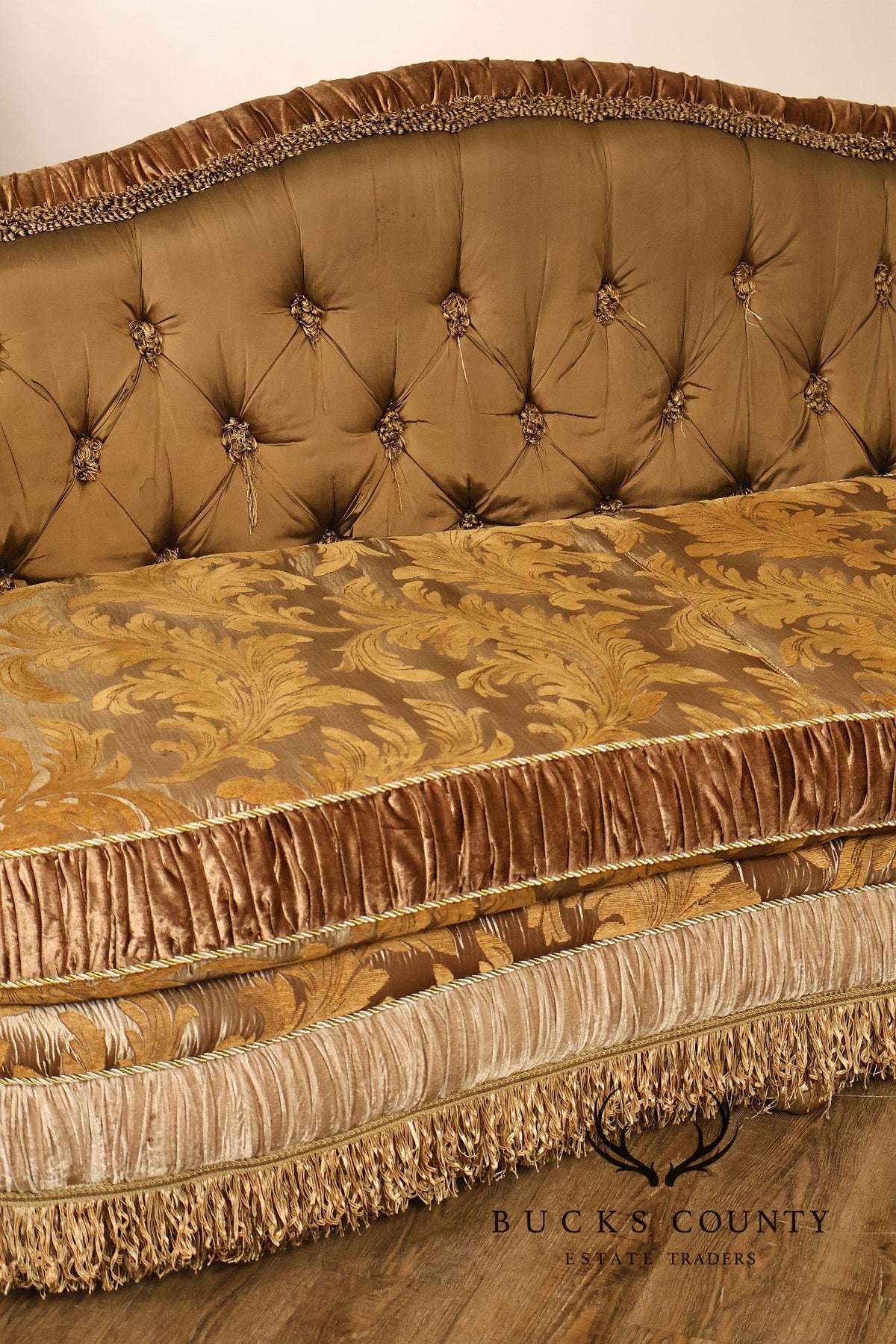Italian Renaissance Style Upholstered Sofa