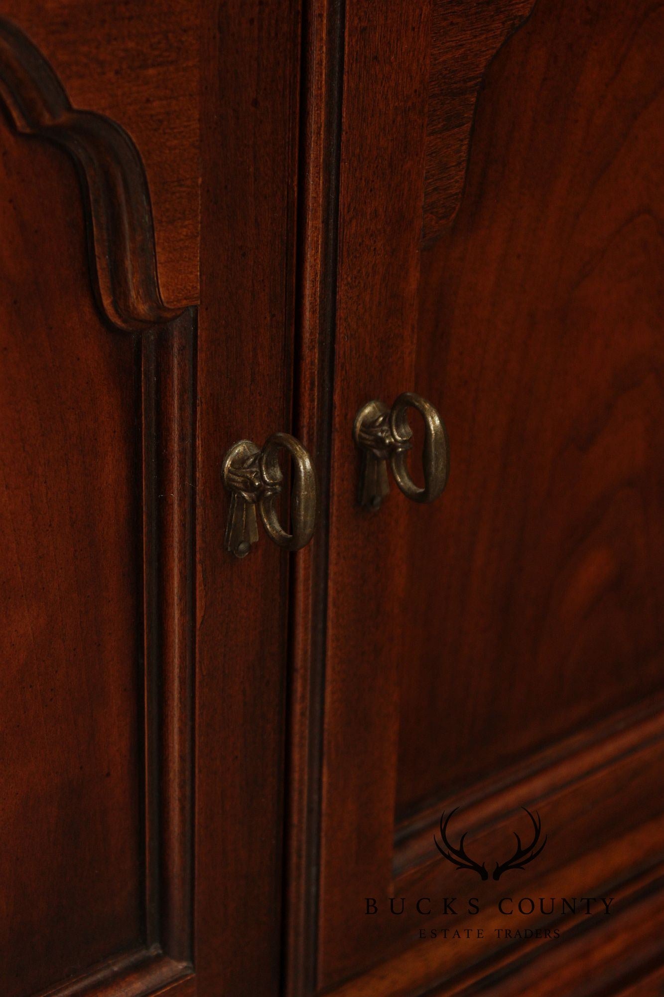 Drexel Cherry Traditional Style Pair Of Nightstands