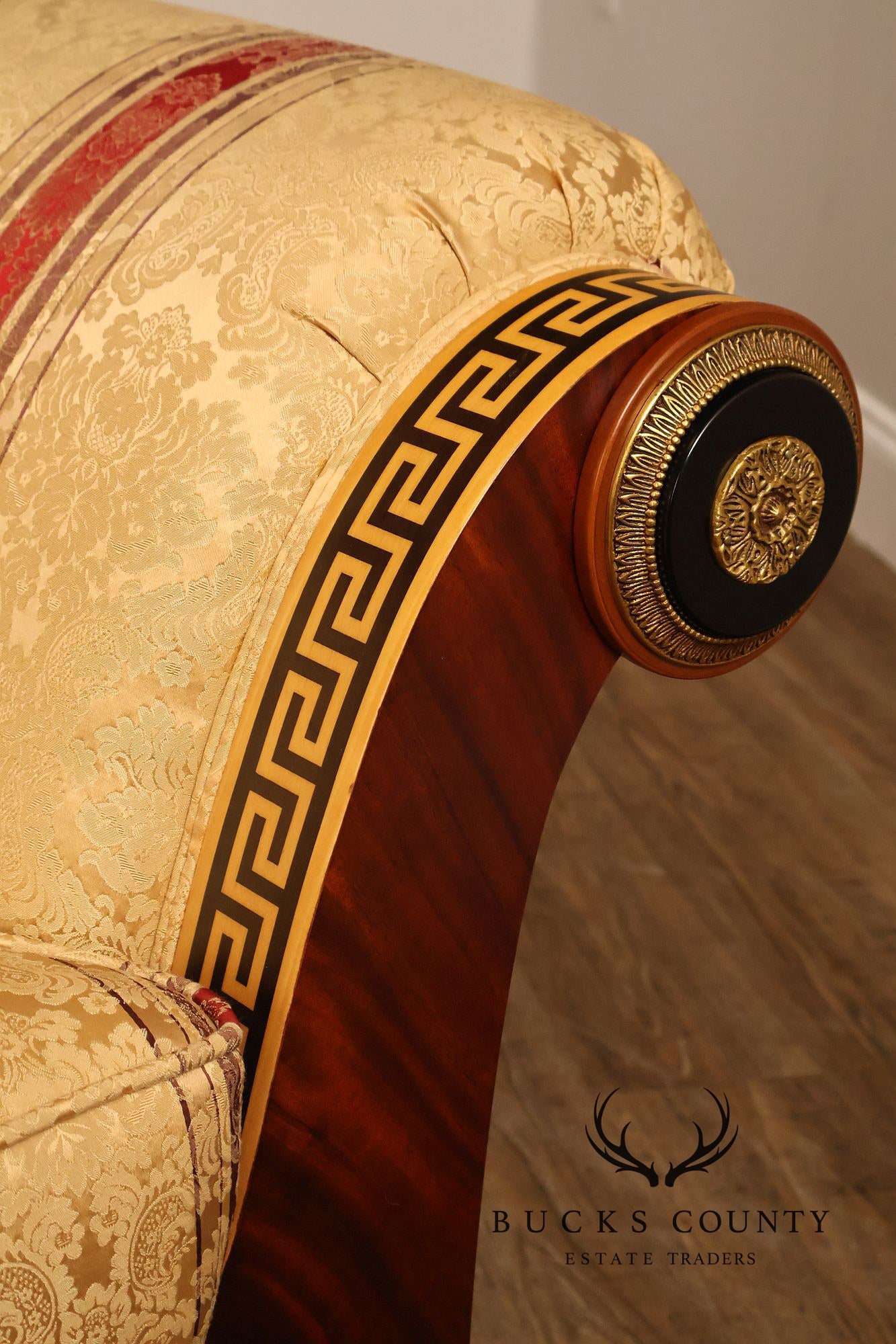 Versace Infinity Gigasso Empire Style Upholstered Sofa