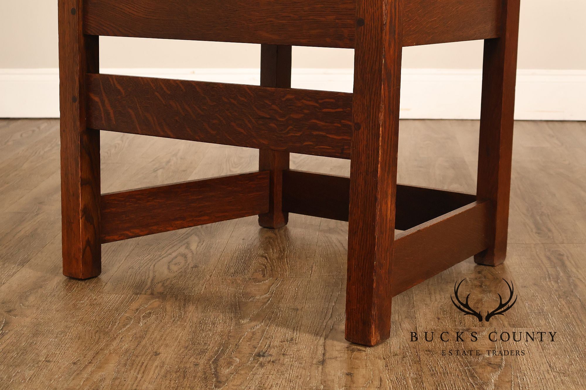 Limbert Antique Mission Oak Arts & Crafts Armchair