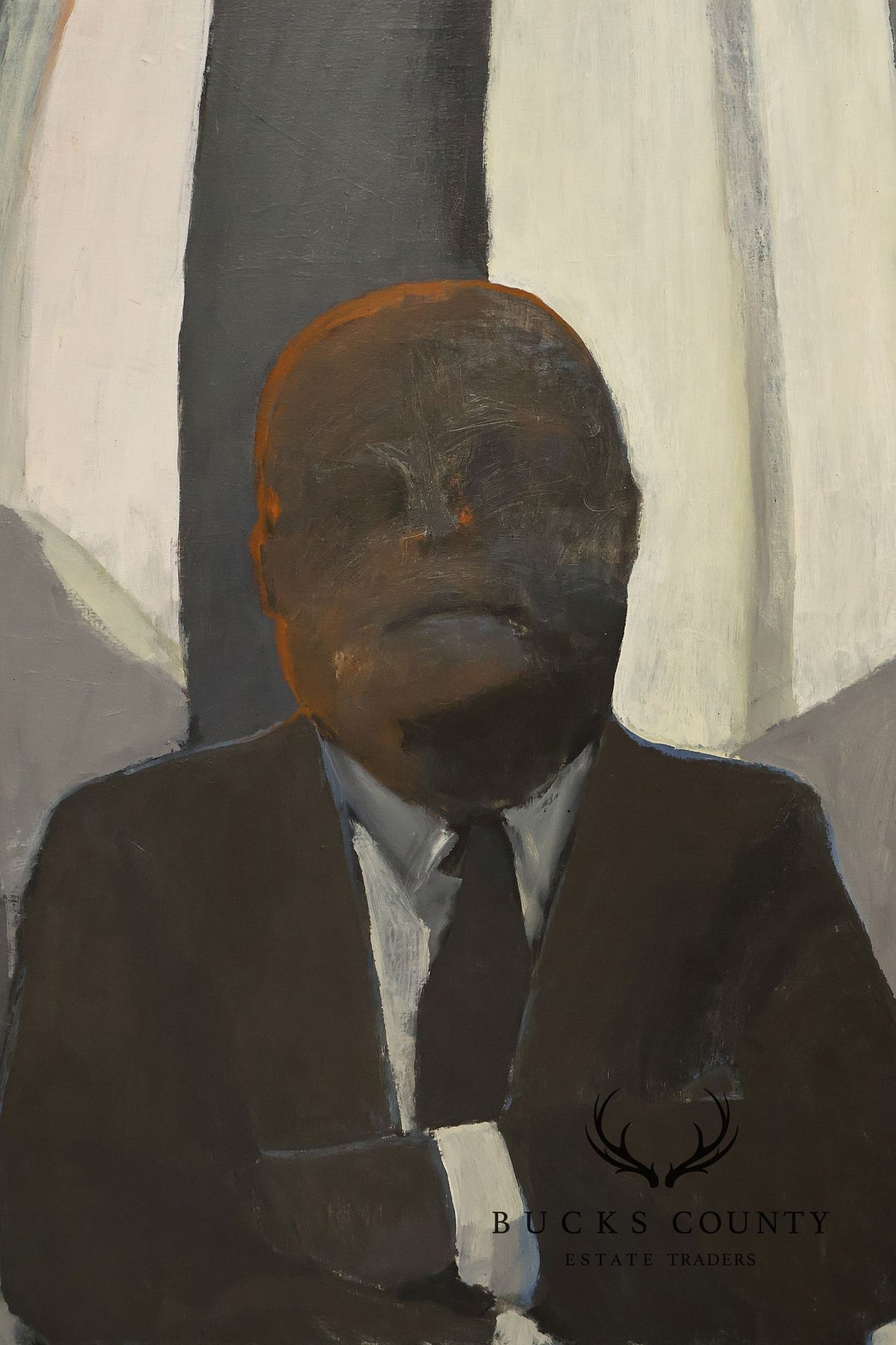 Anne Cooper Dobbins Oil Painting, 'The Master Builder'