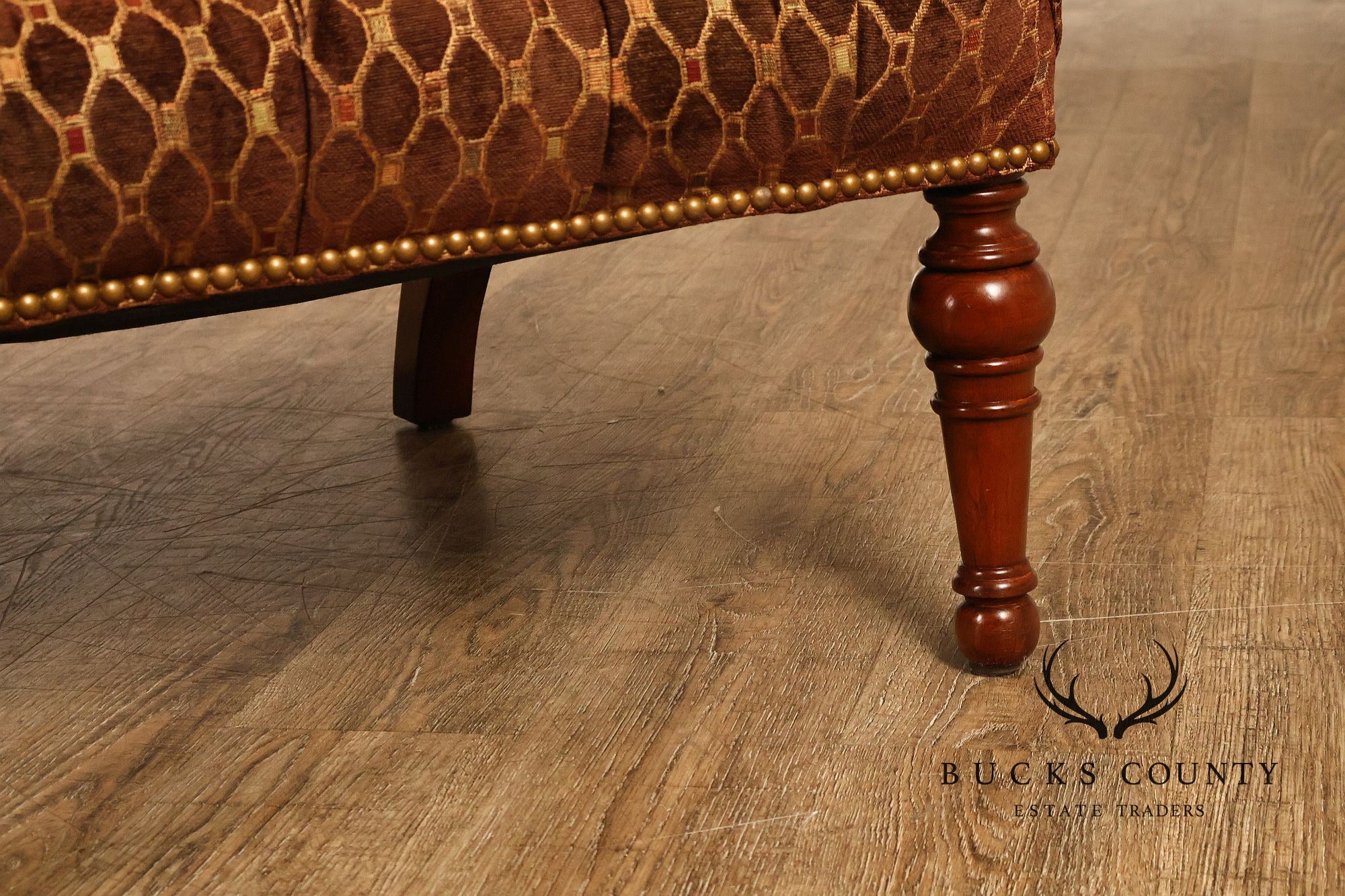 Stickley 'Leopold's Chair' Tufted Upholstered Armchair