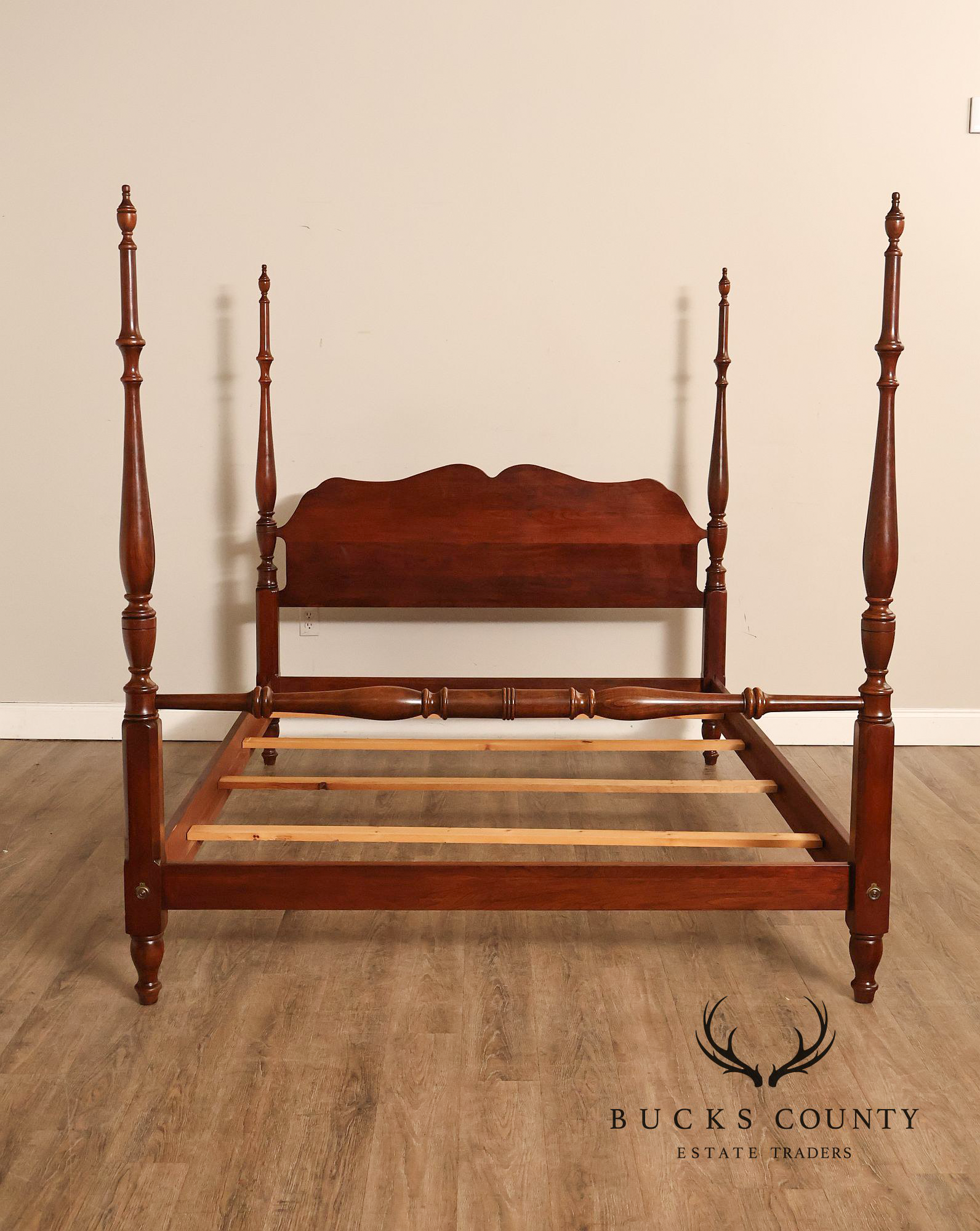 Pennsylvania House Traditional Queen Size Cherry Four Poster Bed