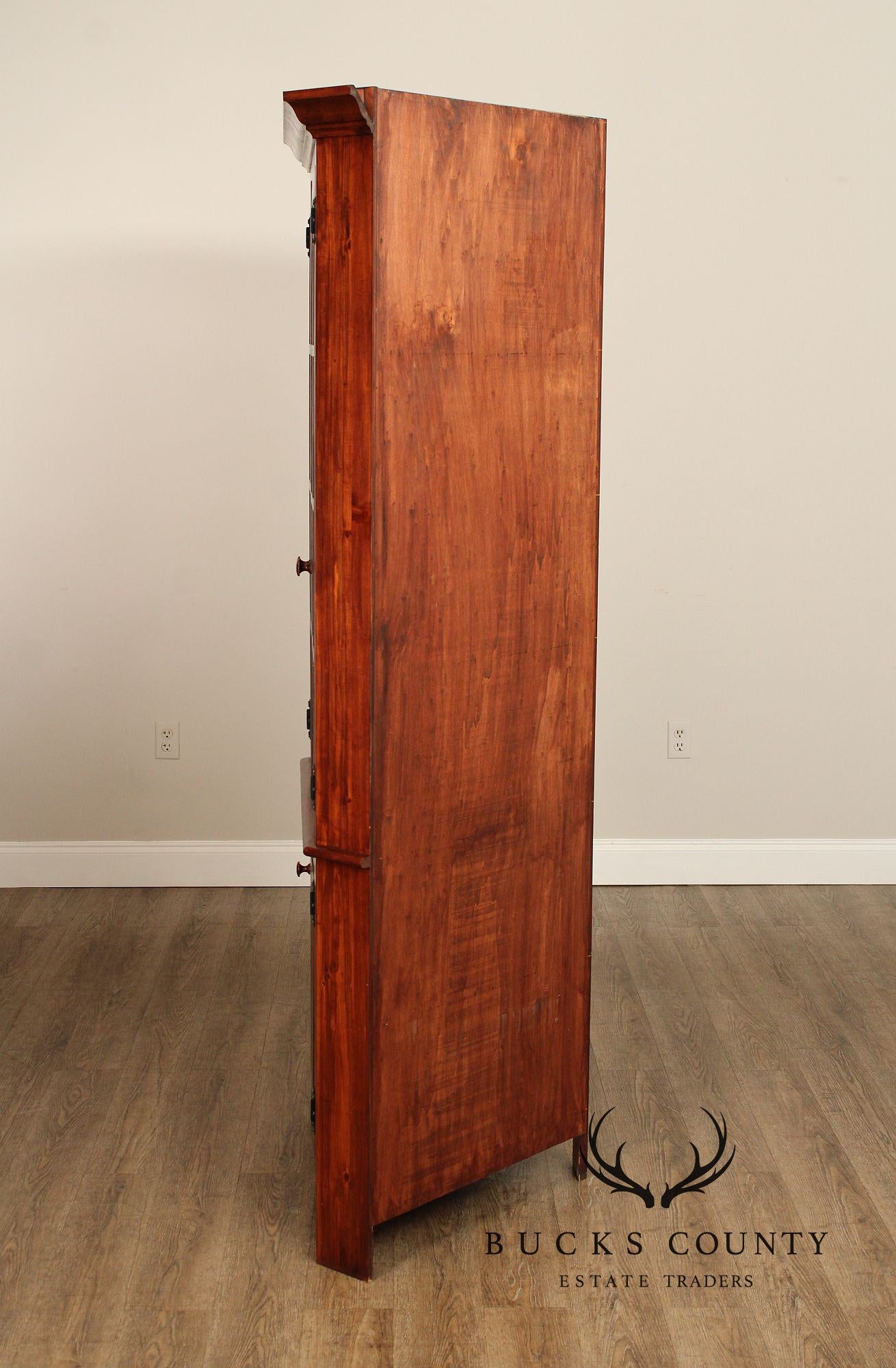 Custom Quality Pine Corner Cabinet