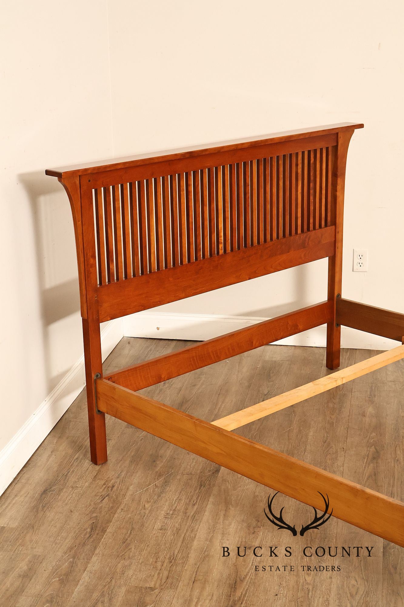 Stickley Mission Collection Cherry Spindle Full Size Bed