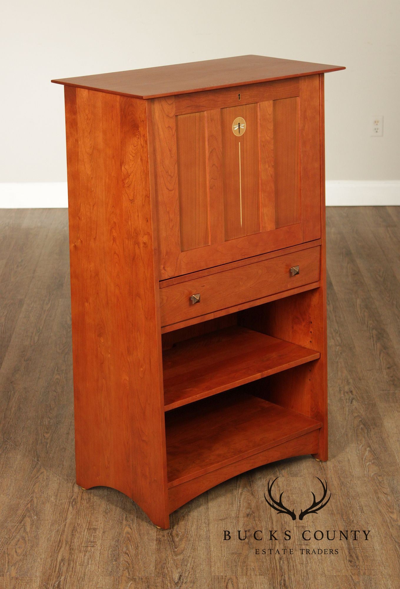 Stickley 2018 Collector Edition Cherry Dragonfly Desk