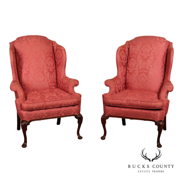 Hickory Chair Historical James River Plantations Pair of Wing Chairs