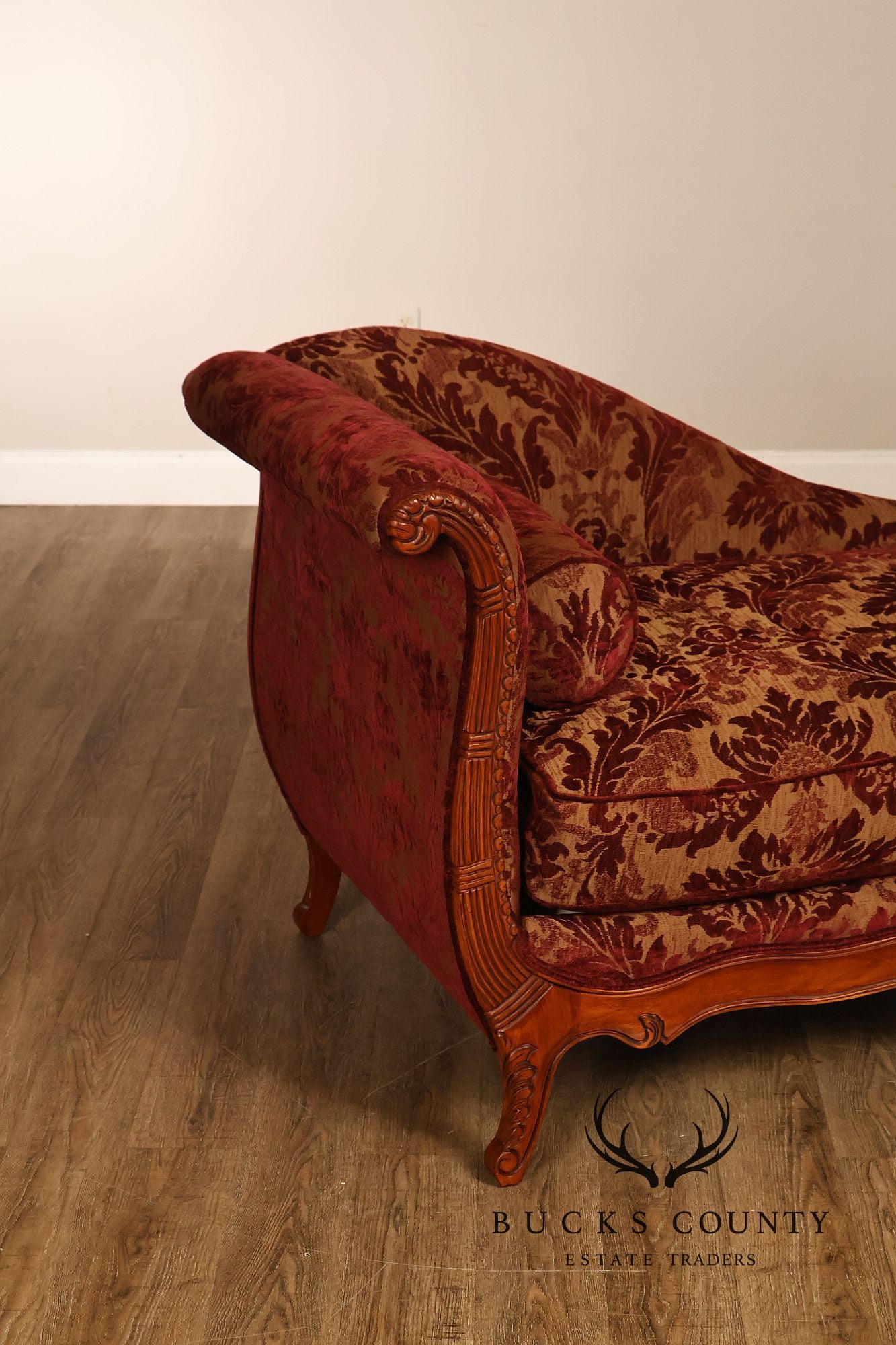 Drexel Heritage Rococo Style Chaise Lounge