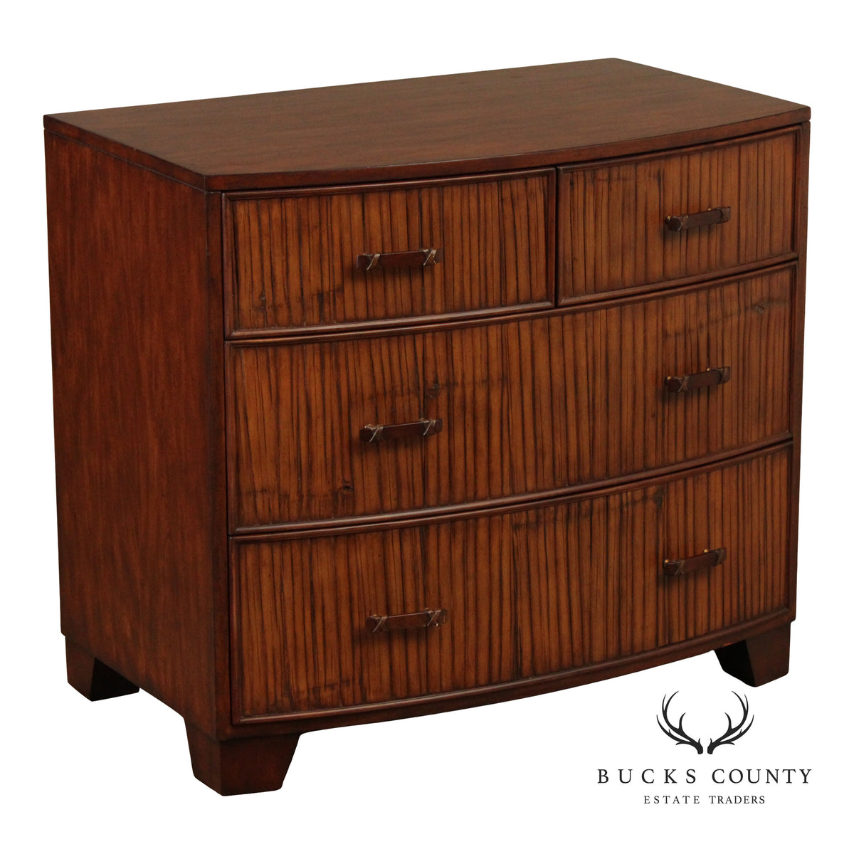 Ethan Allen Faux Bamboo Chest of Drawers