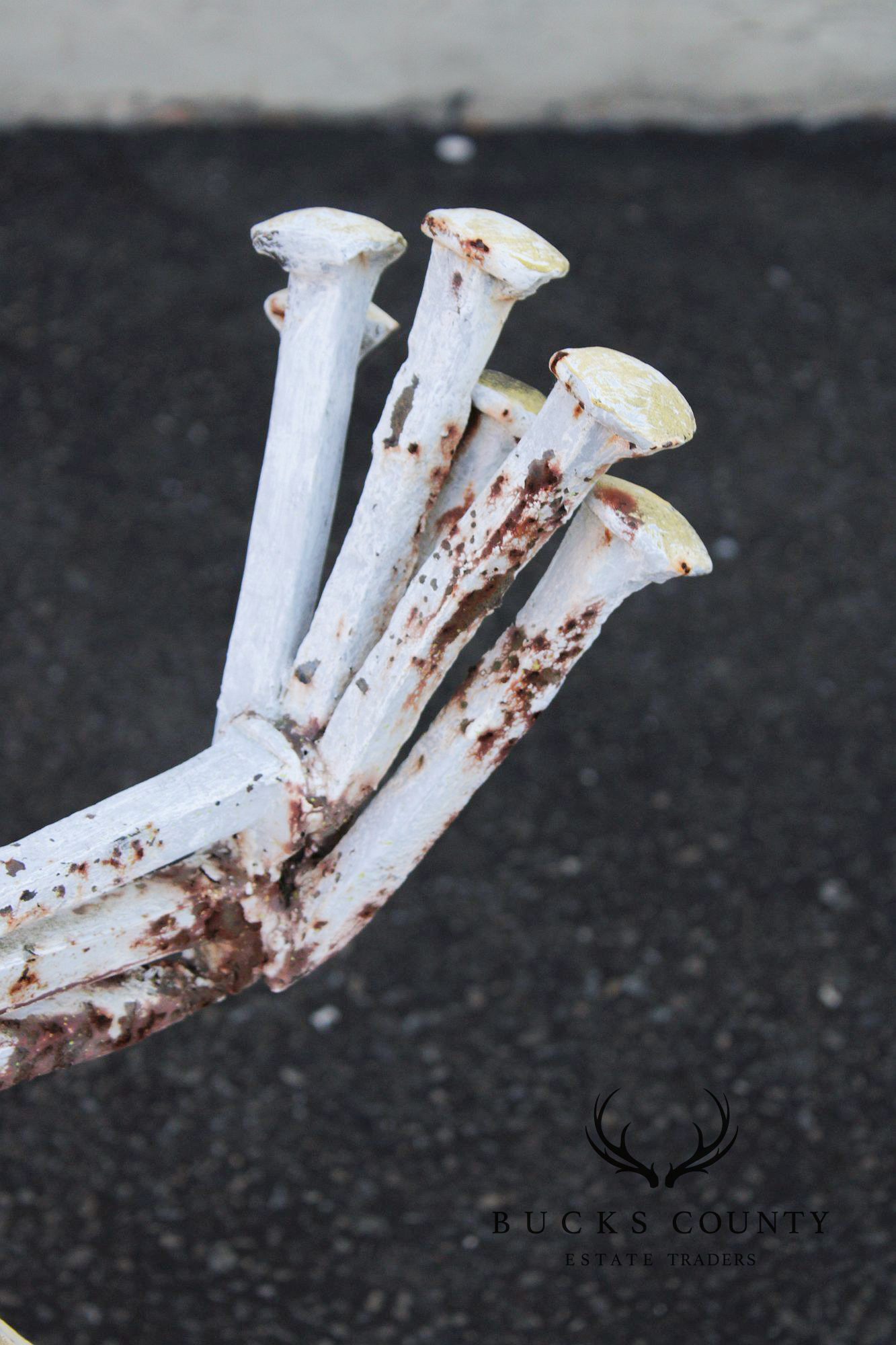 Industrial Metal Rooster Sculpture Garden Statue