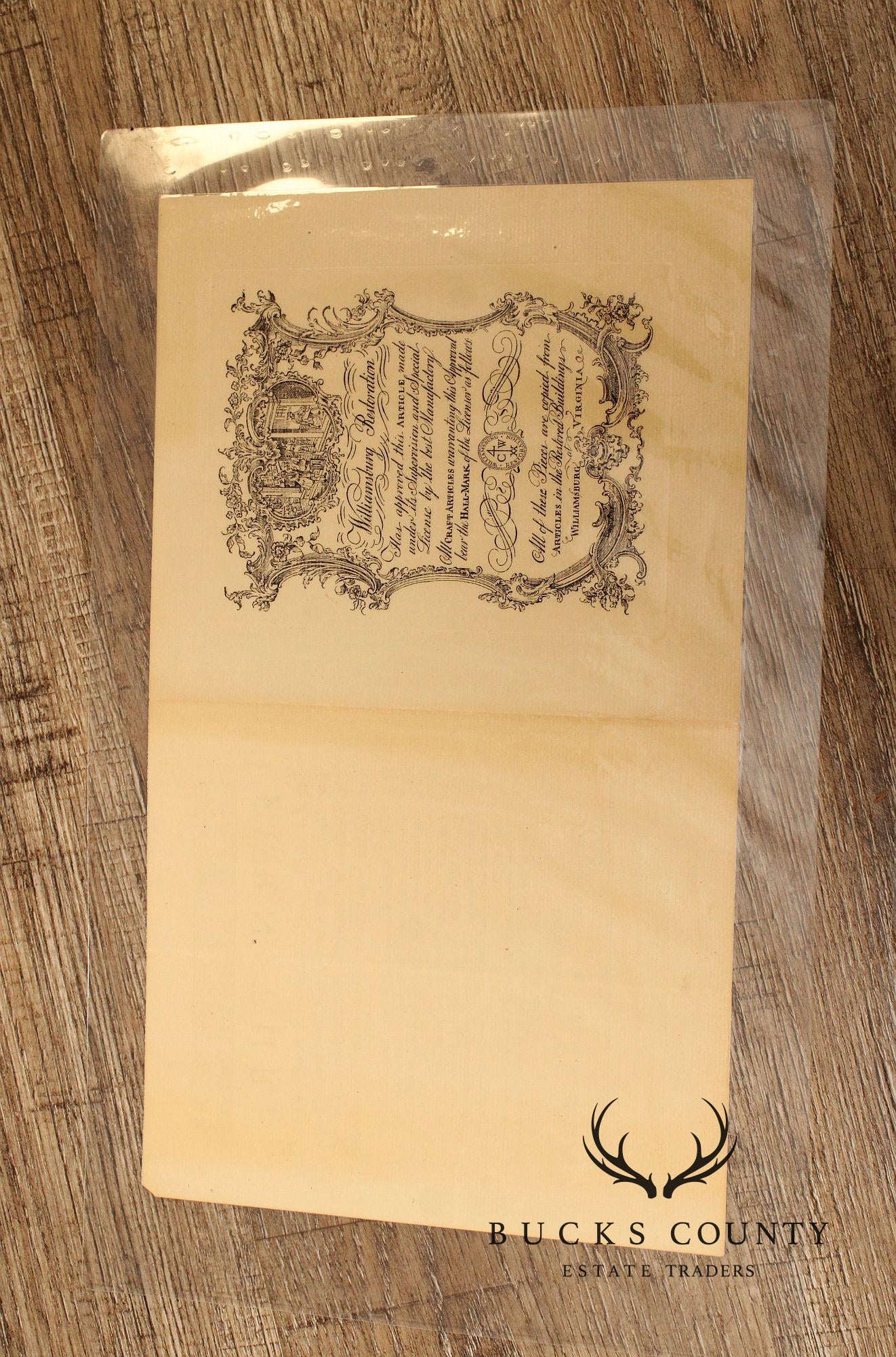 Kittinger Colonial Williamsburg Mahogany Slant Front Secretary Desk