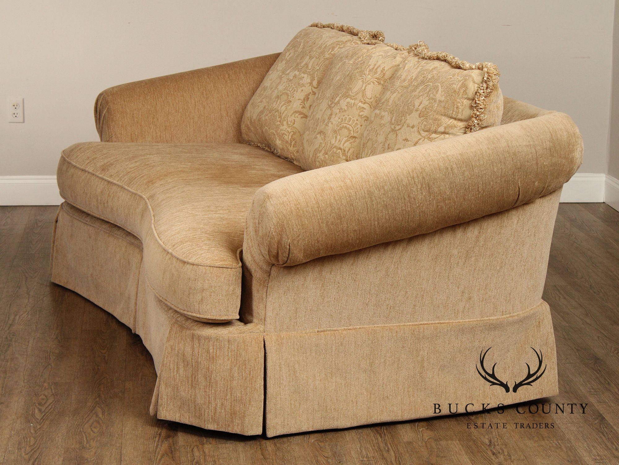 Custom Quality Traditional Upholstered Sofa