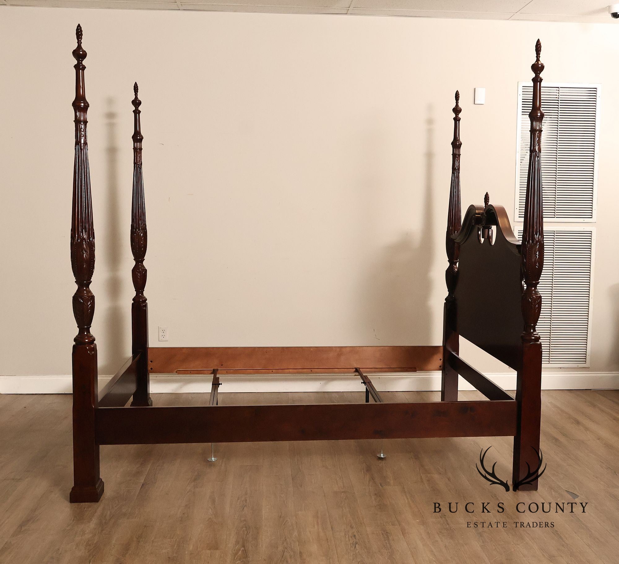 Kincaid Queen Size Cherry Poster Bed