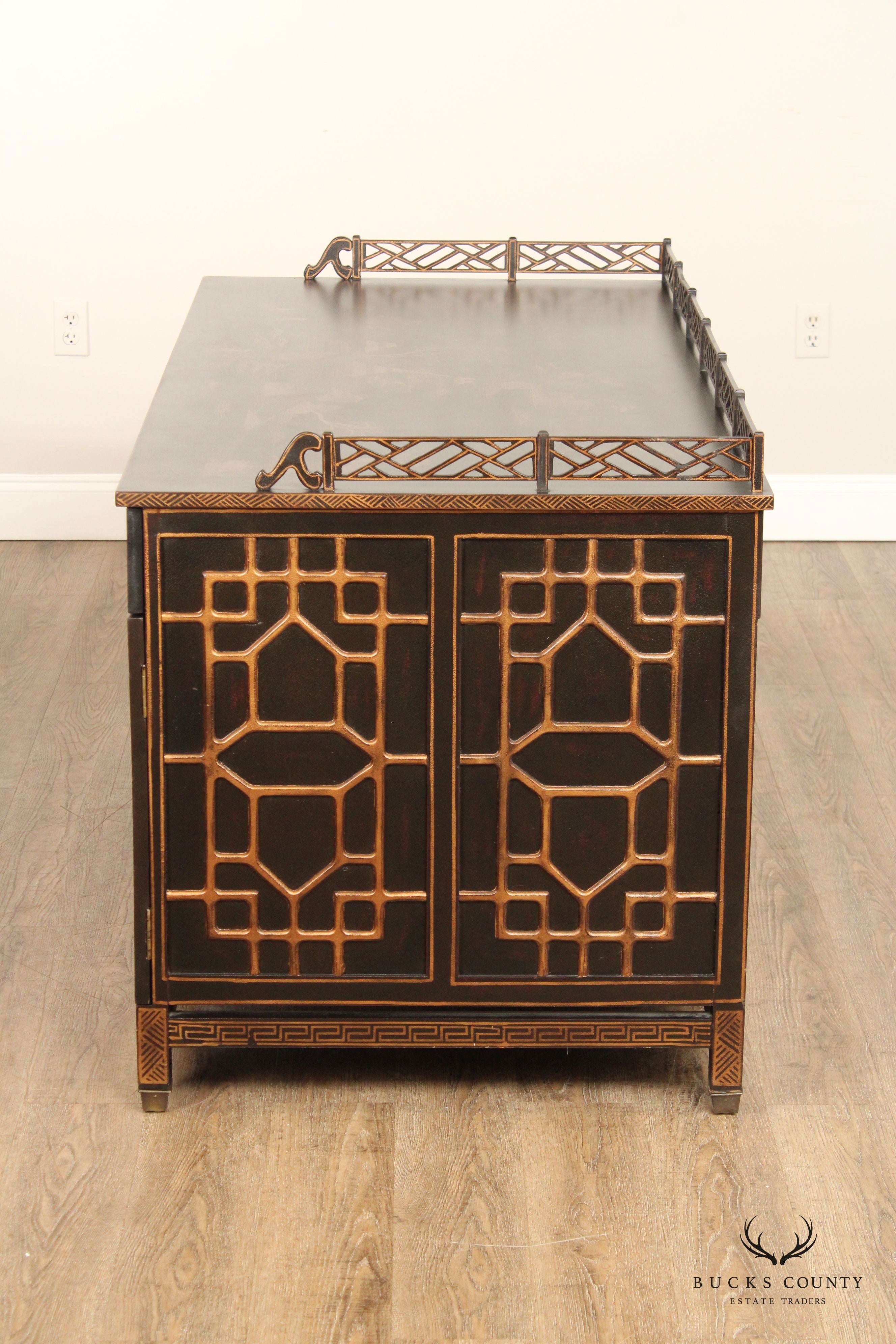 Drexel Heritage 'Mandalay' Asian Style Chinoiserie Desk