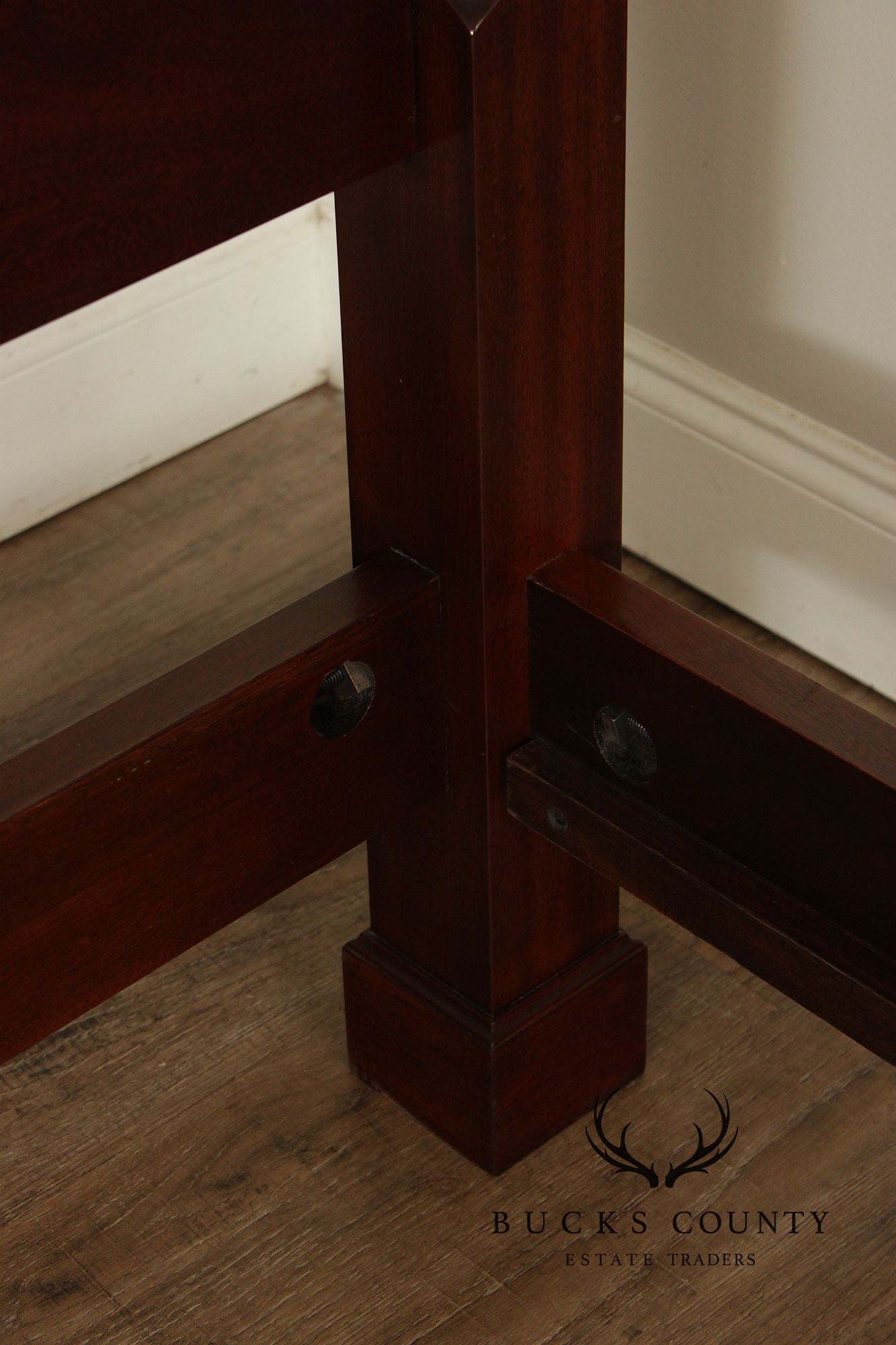 Mahogany Queen Size Four Poster Bed