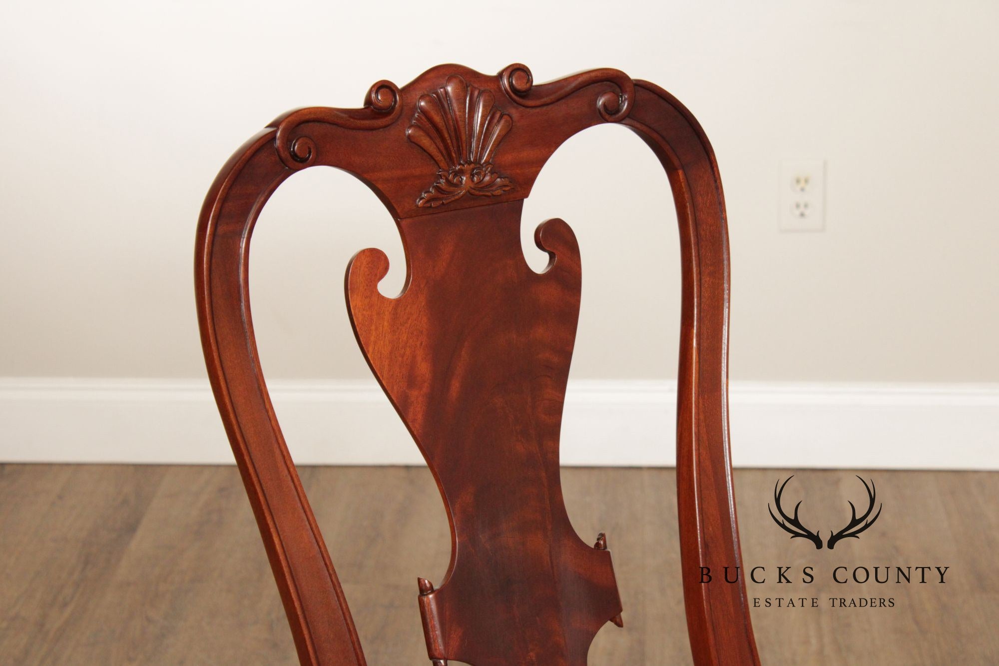 Hickory Chair Georgian Style Set of Six Mahogany Dining Chairs