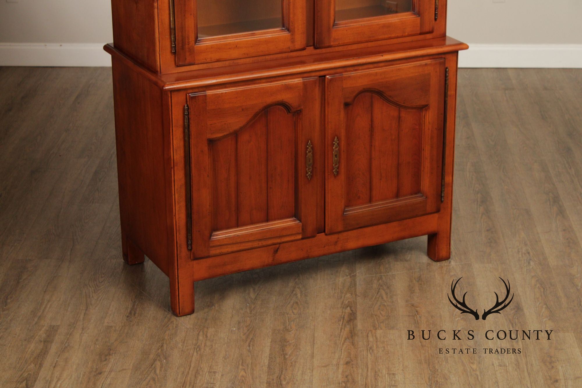 Guido Michele Italian Provincial China Display Cabinet