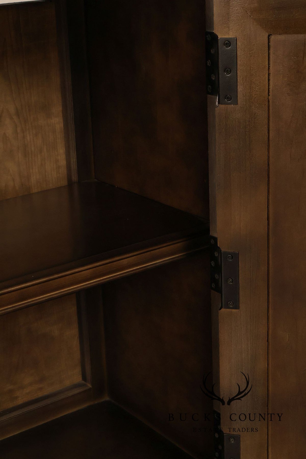 Hooker Furniture Carved Two Door Console Cabinet