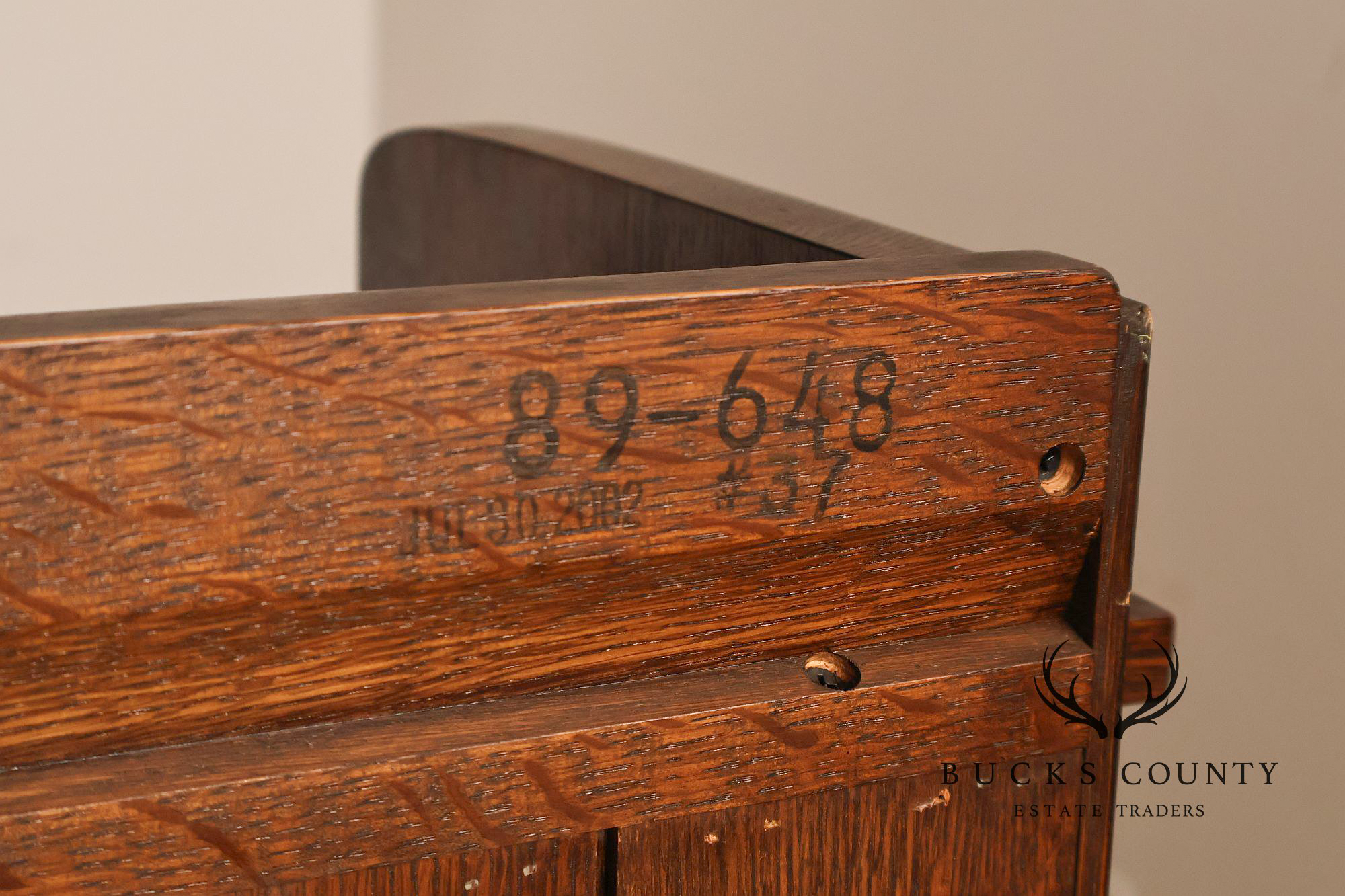 Stickley Mission Collection Oak Open Bookcase