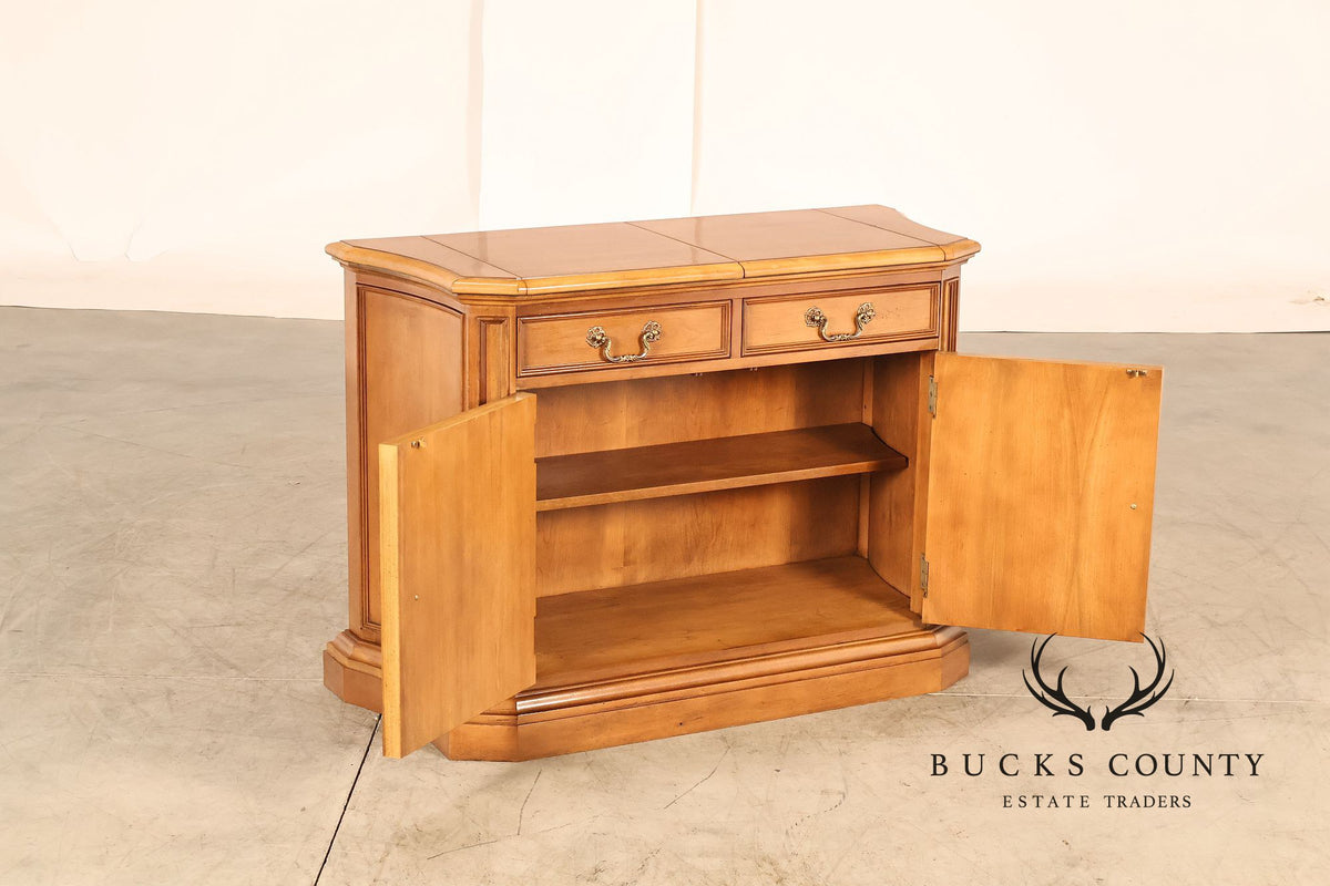 Century Furniture Regency Style Flip Top Server